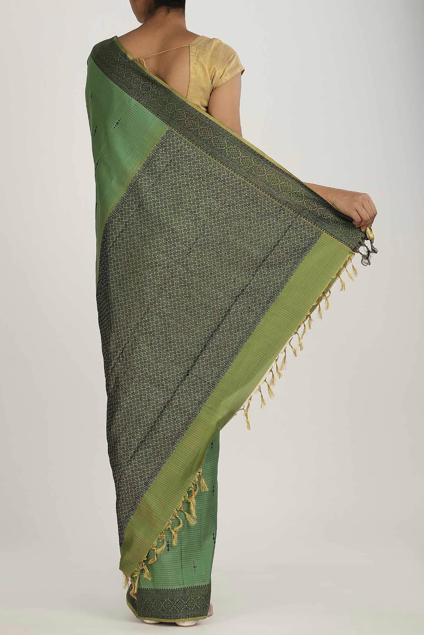 Green Kanchipuram Silk Saree