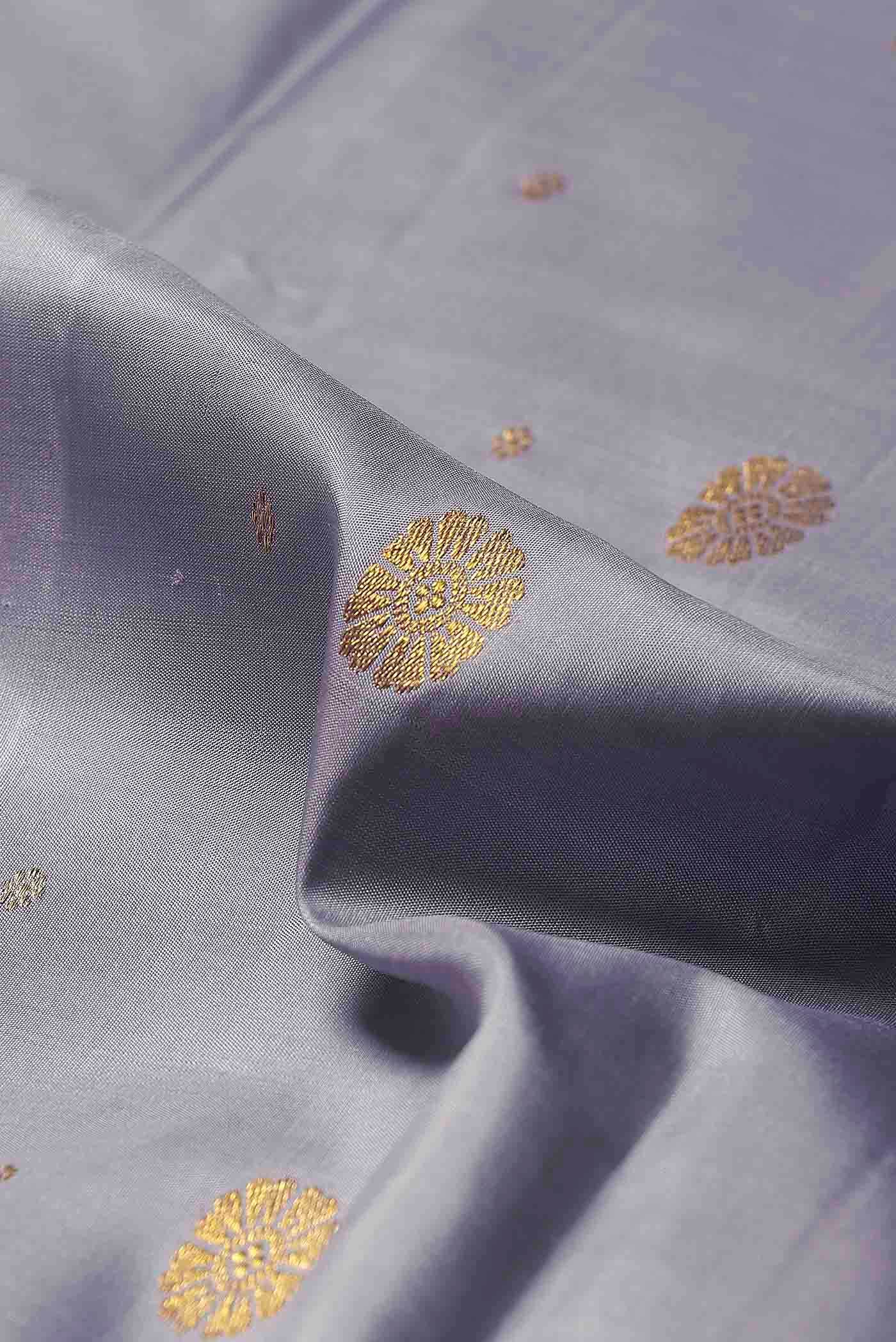 Blue Kanchipuram Silk Saree