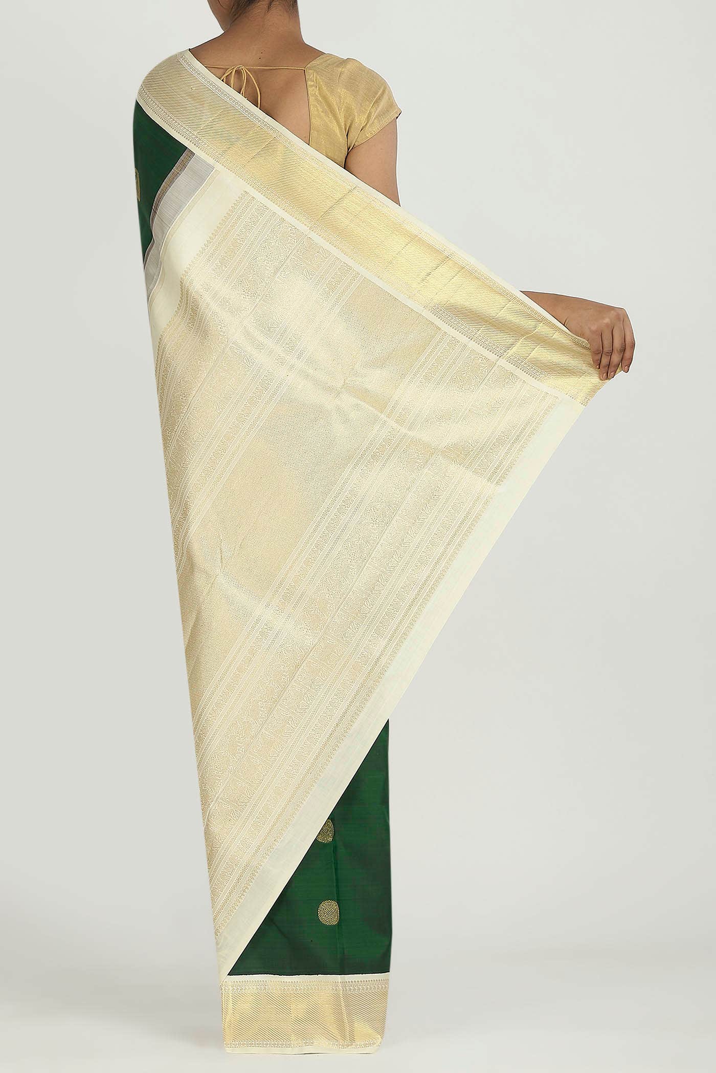 Green Kanchipuram Silk Saree