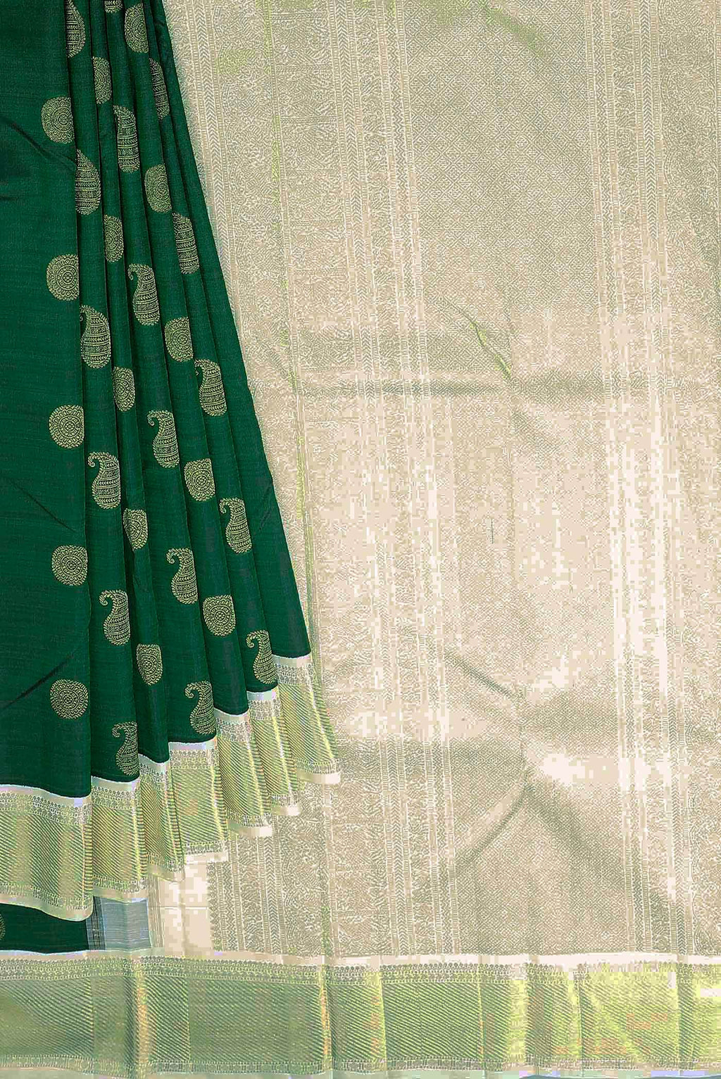 Green Kanchipuram Silk Saree
