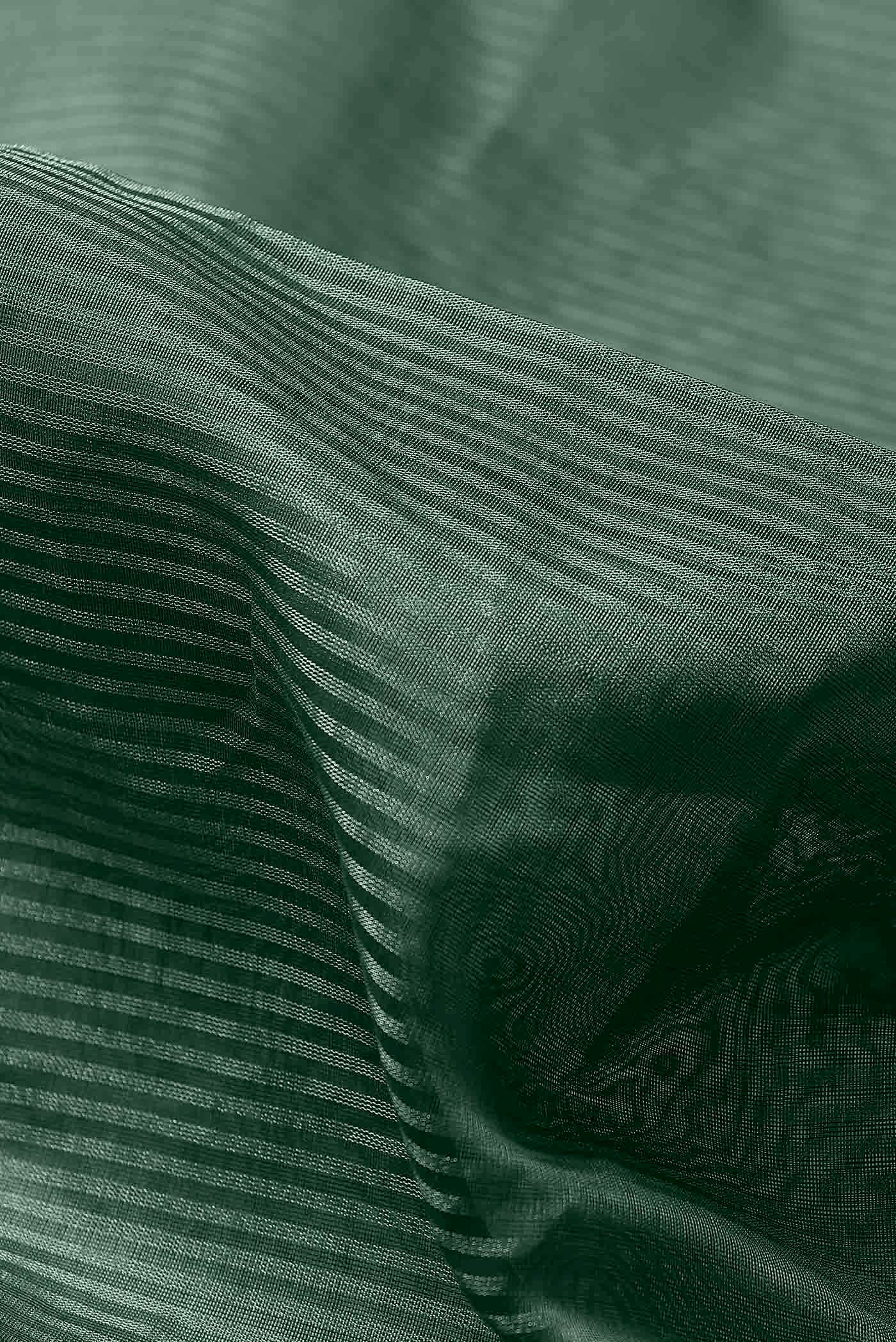 Green Maheshwari Silk Cotton Saree