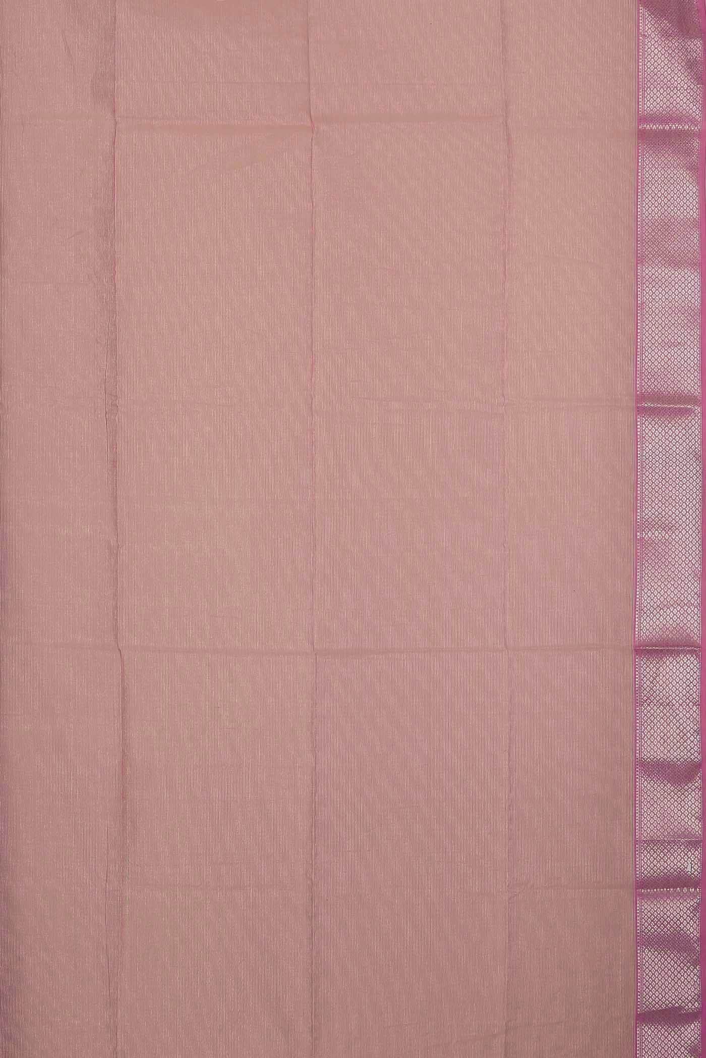 Pink Maheshwari Silk Cotton Saree