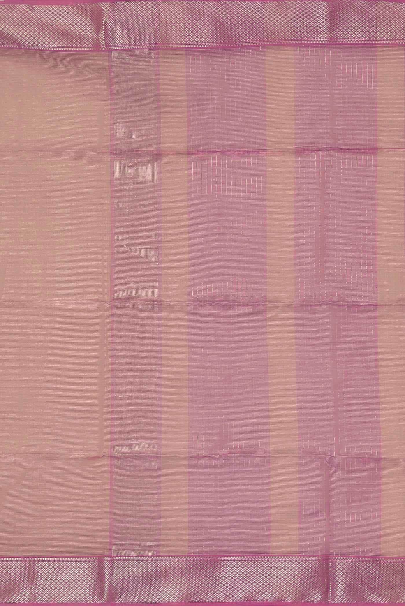 Pink Maheshwari Silk Cotton Saree