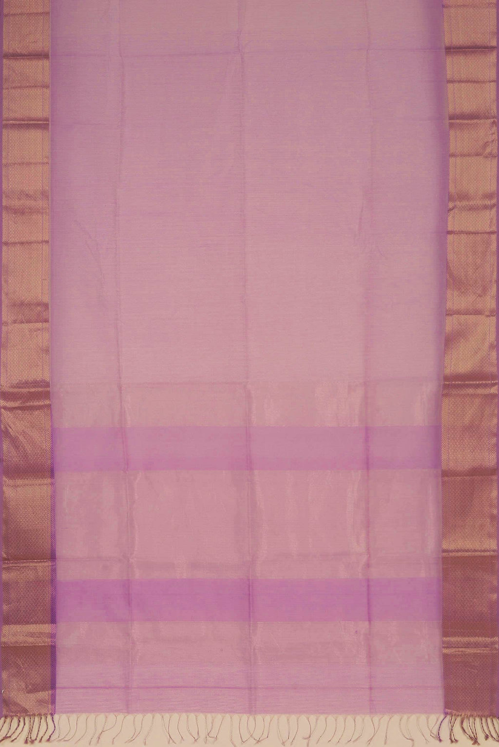 Lavender Maheshwari Silk Cotton Saree