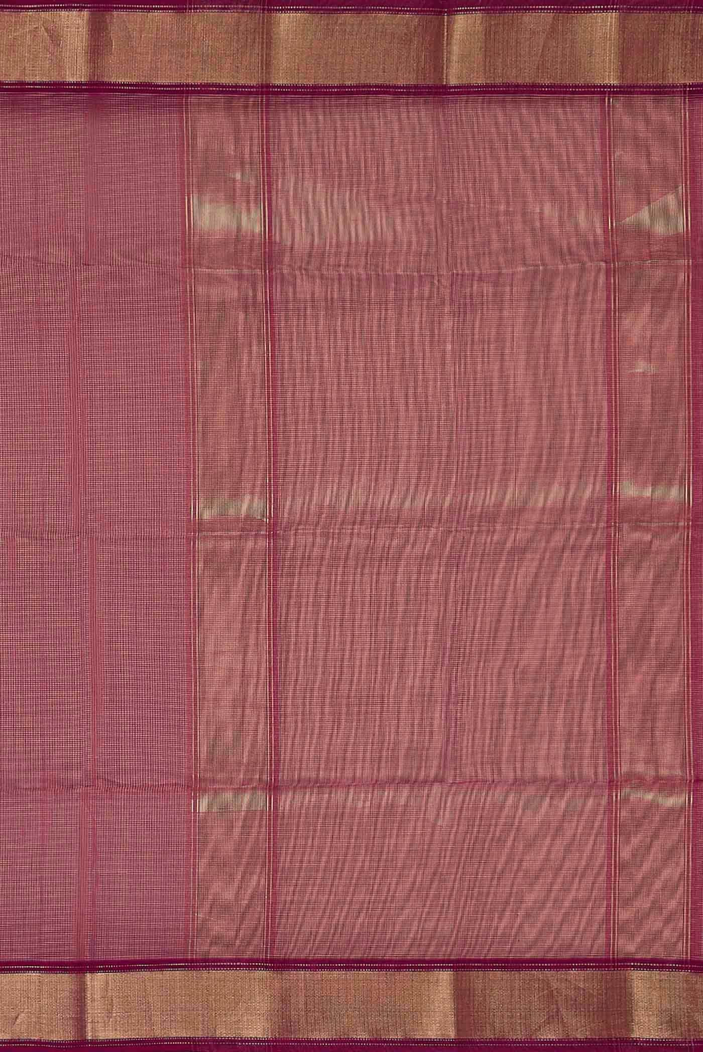 Pink Maheshwari Silk Cotton Saree