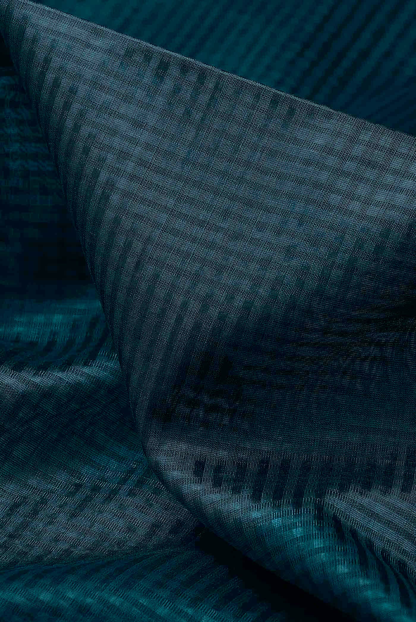 Blue Maheshwari Silk Cotton Saree