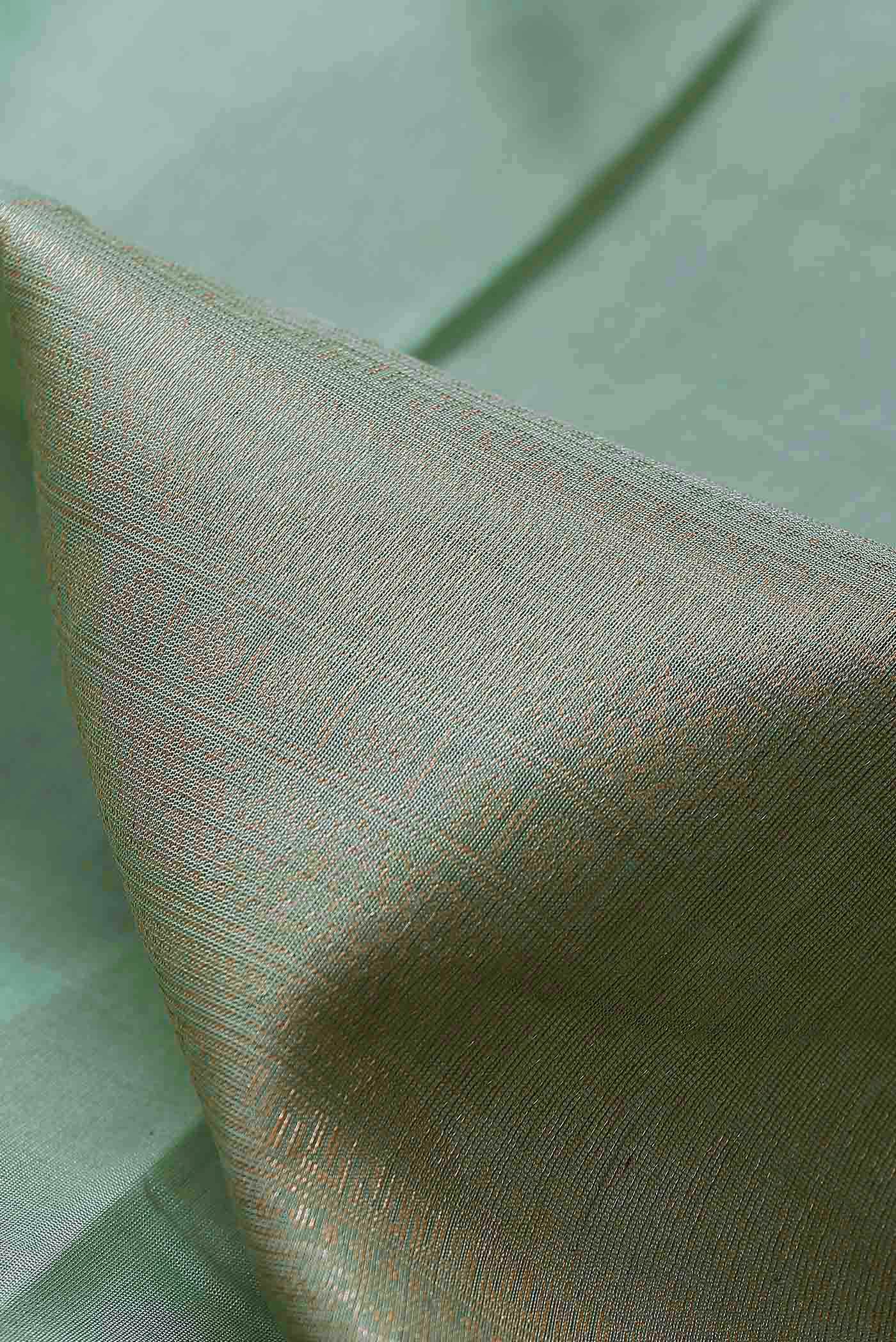 Green Silk Cotton Saree