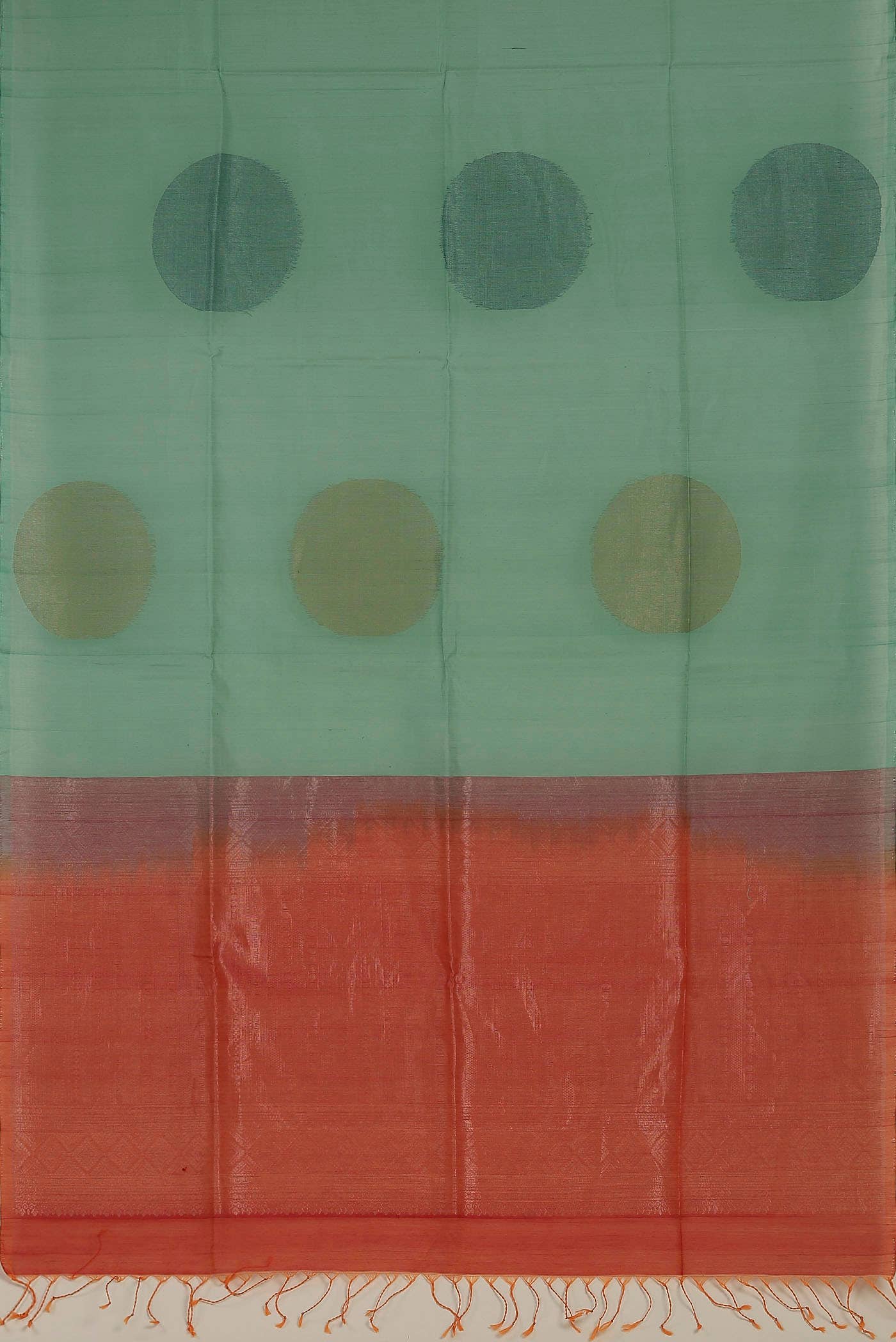 Green Silk Cotton Saree