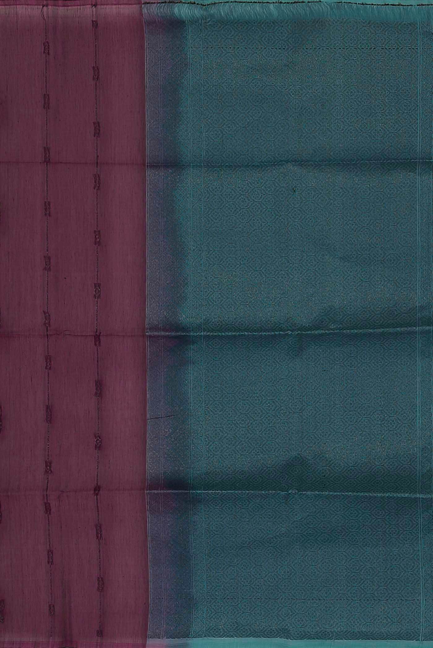 Purple Silk Cotton Saree