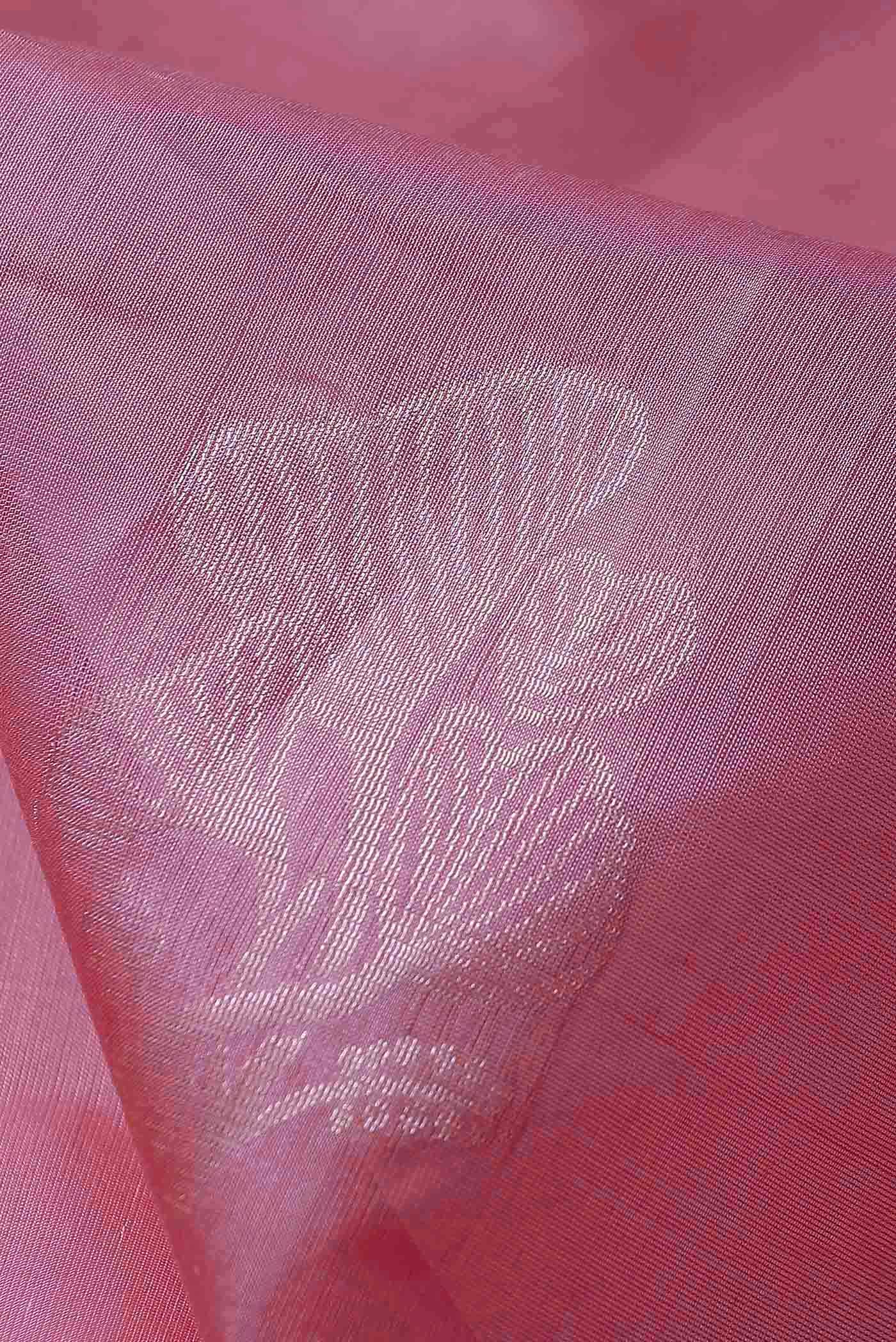Pink Silk Cotton Saree