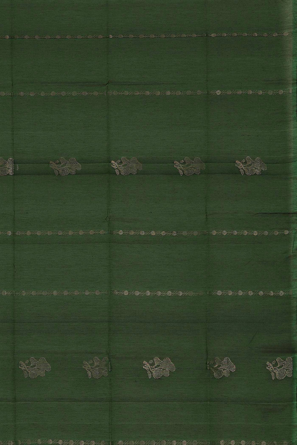 Green Silk Cotton Saree