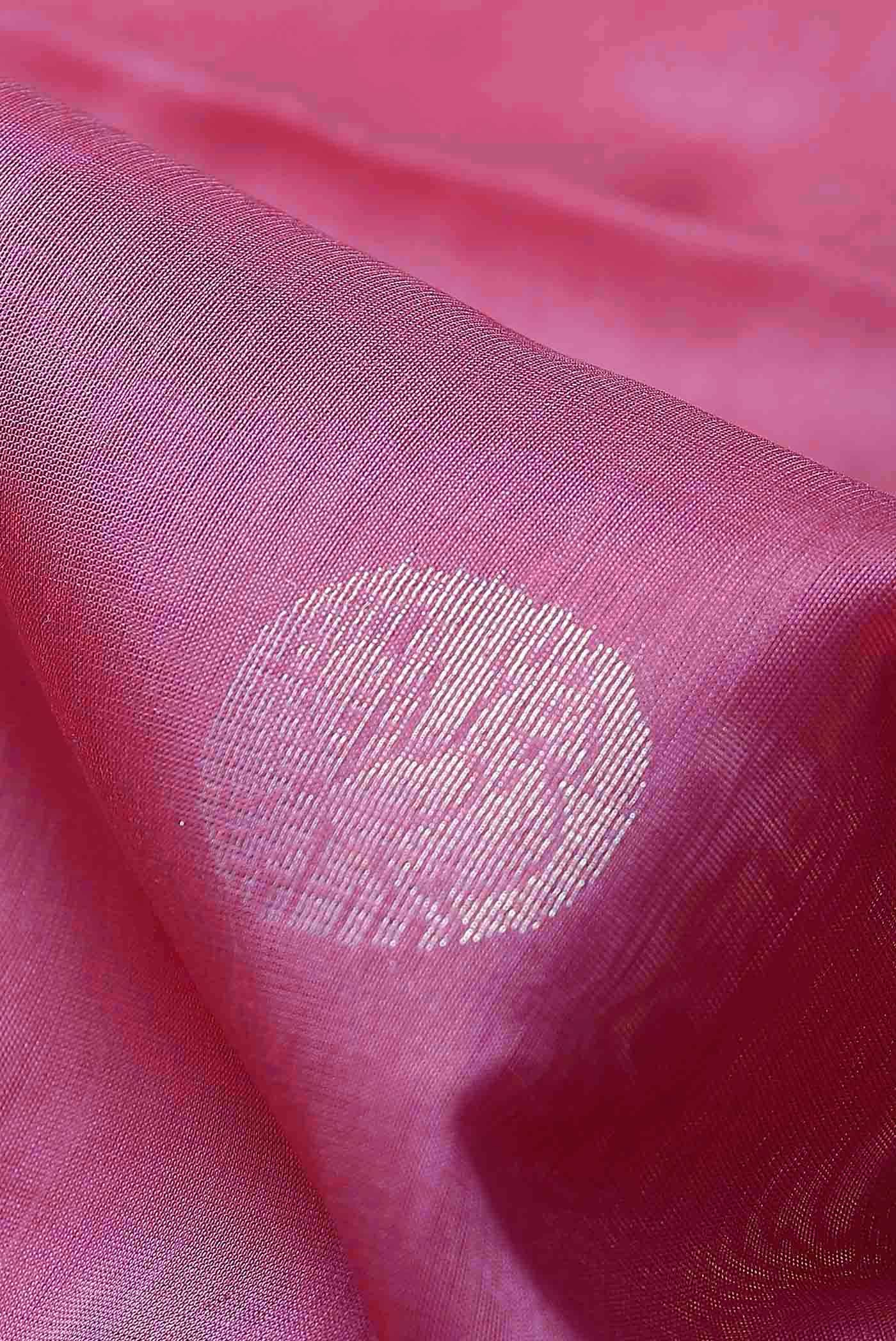 Pink Silk Cotton Saree