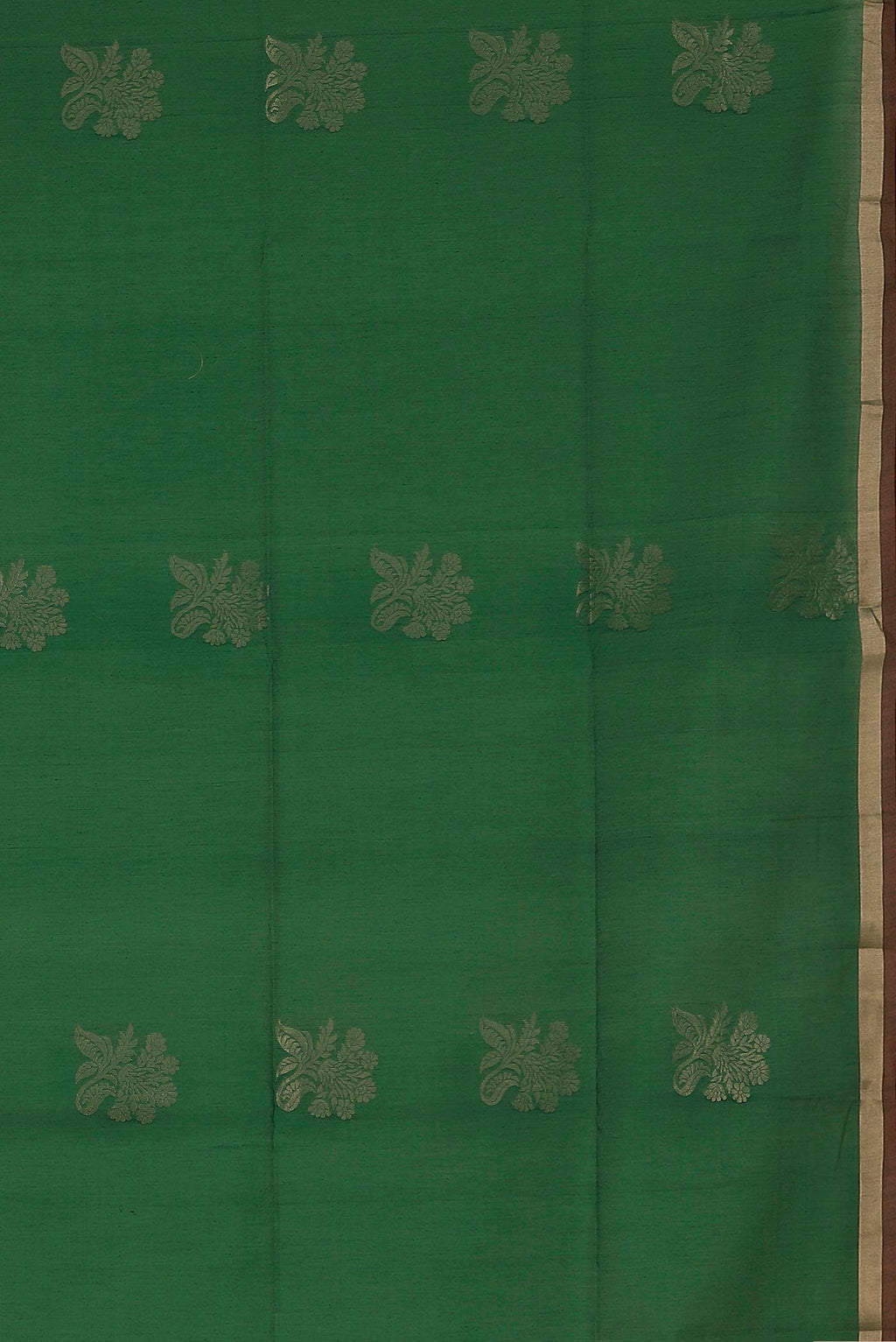 Green Silk Cotton Saree