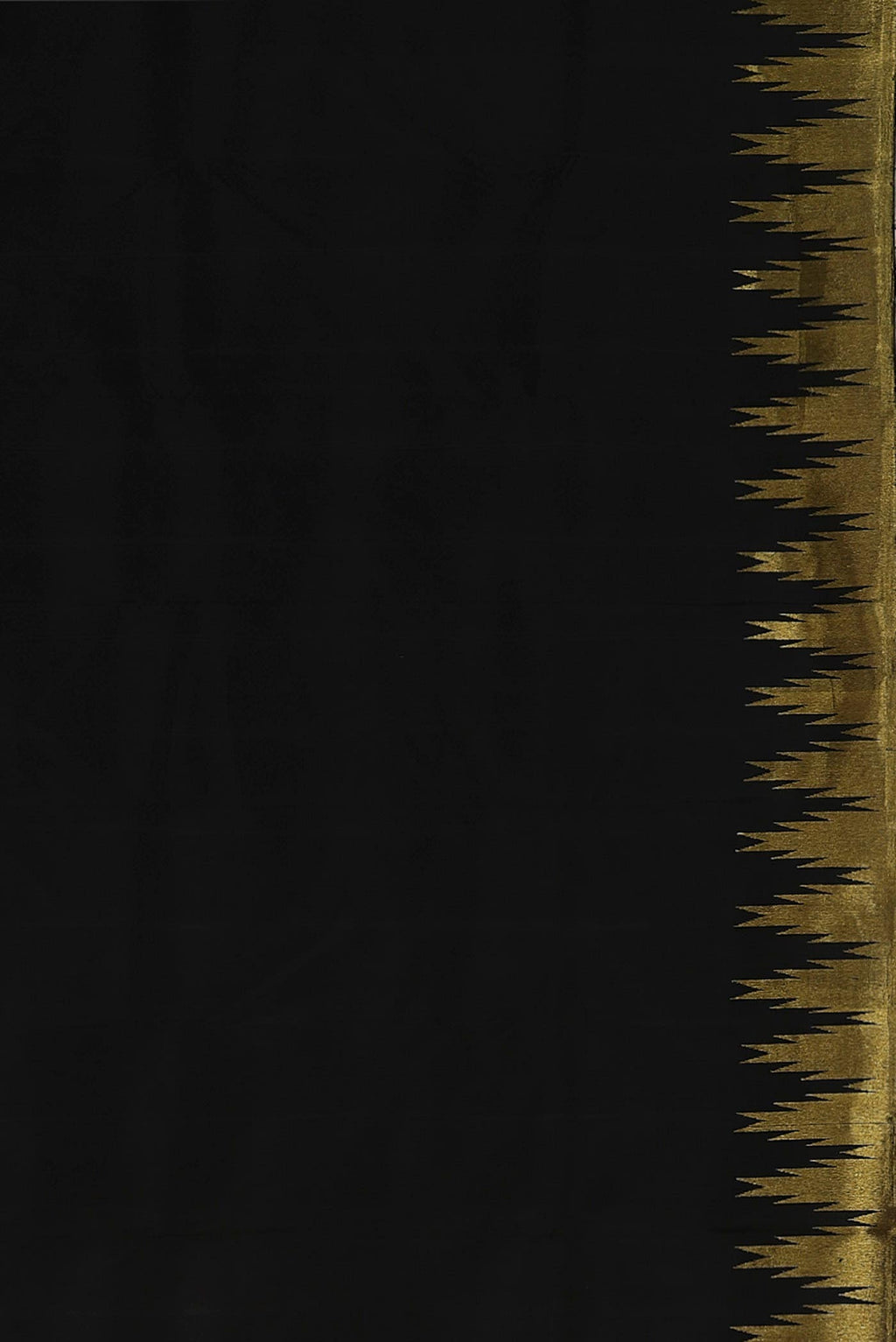 Black Kanchipuram Silk Saree
