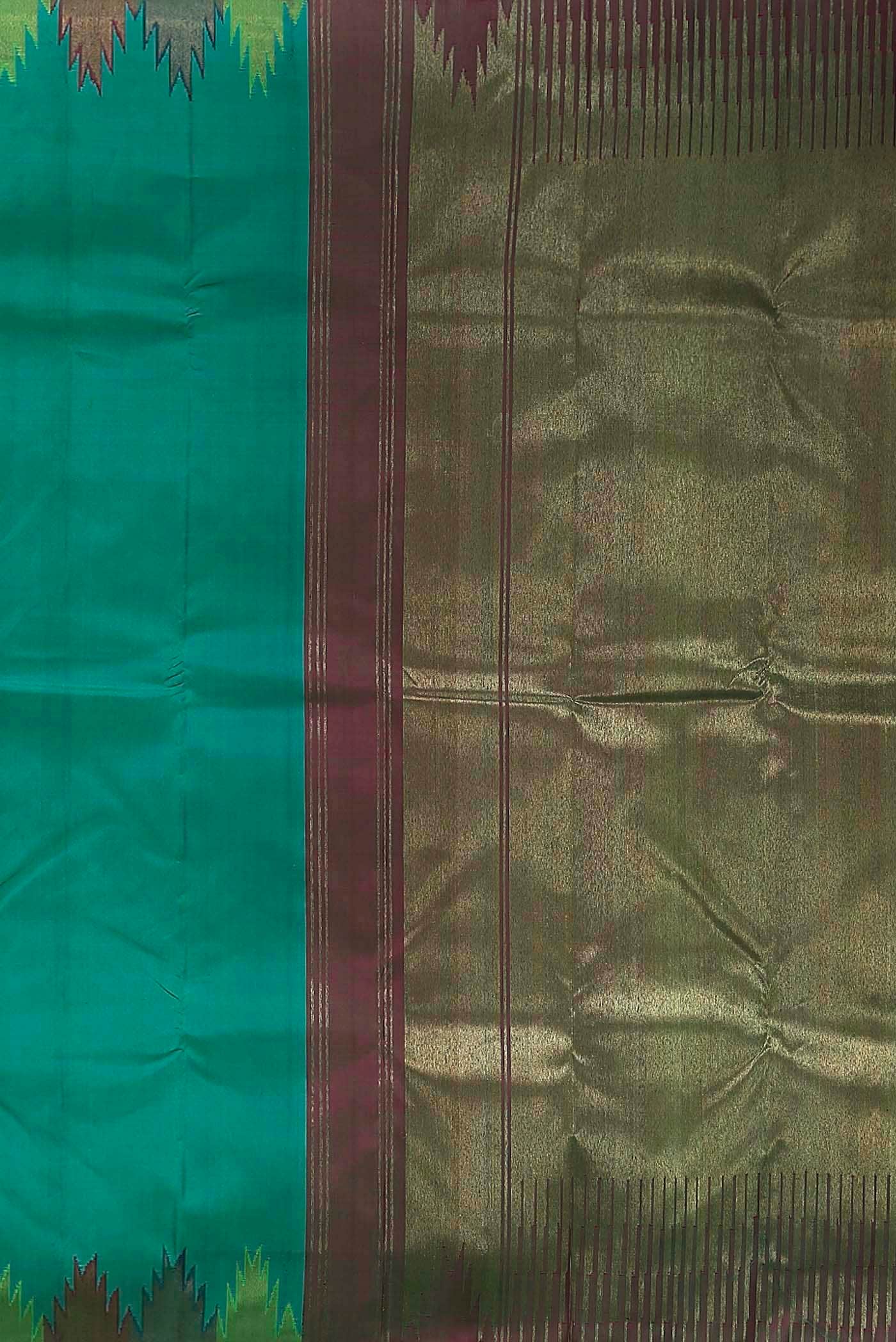 Green Kanchipuram Silk Saree