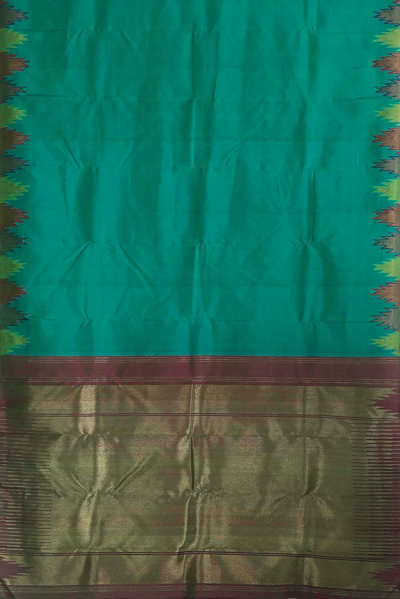 Green Kanchipuram Silk Saree