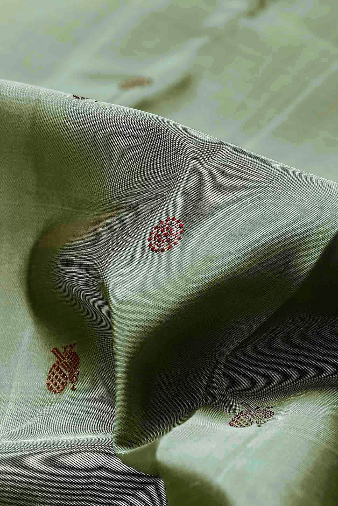 Green Kanchipuram Silk Saree
