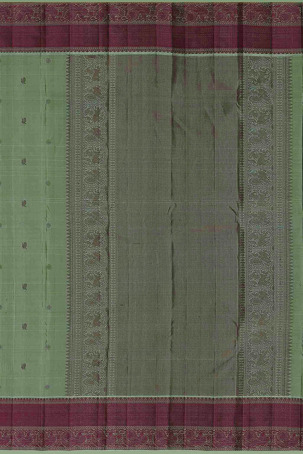 Green Kanchipuram Silk Saree