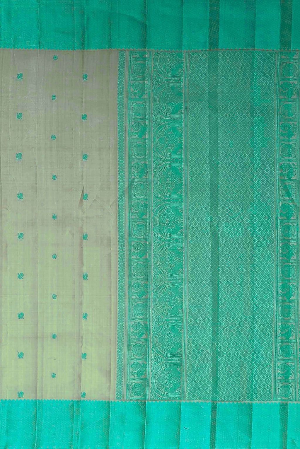 Green Kanchipuram Silk Saree