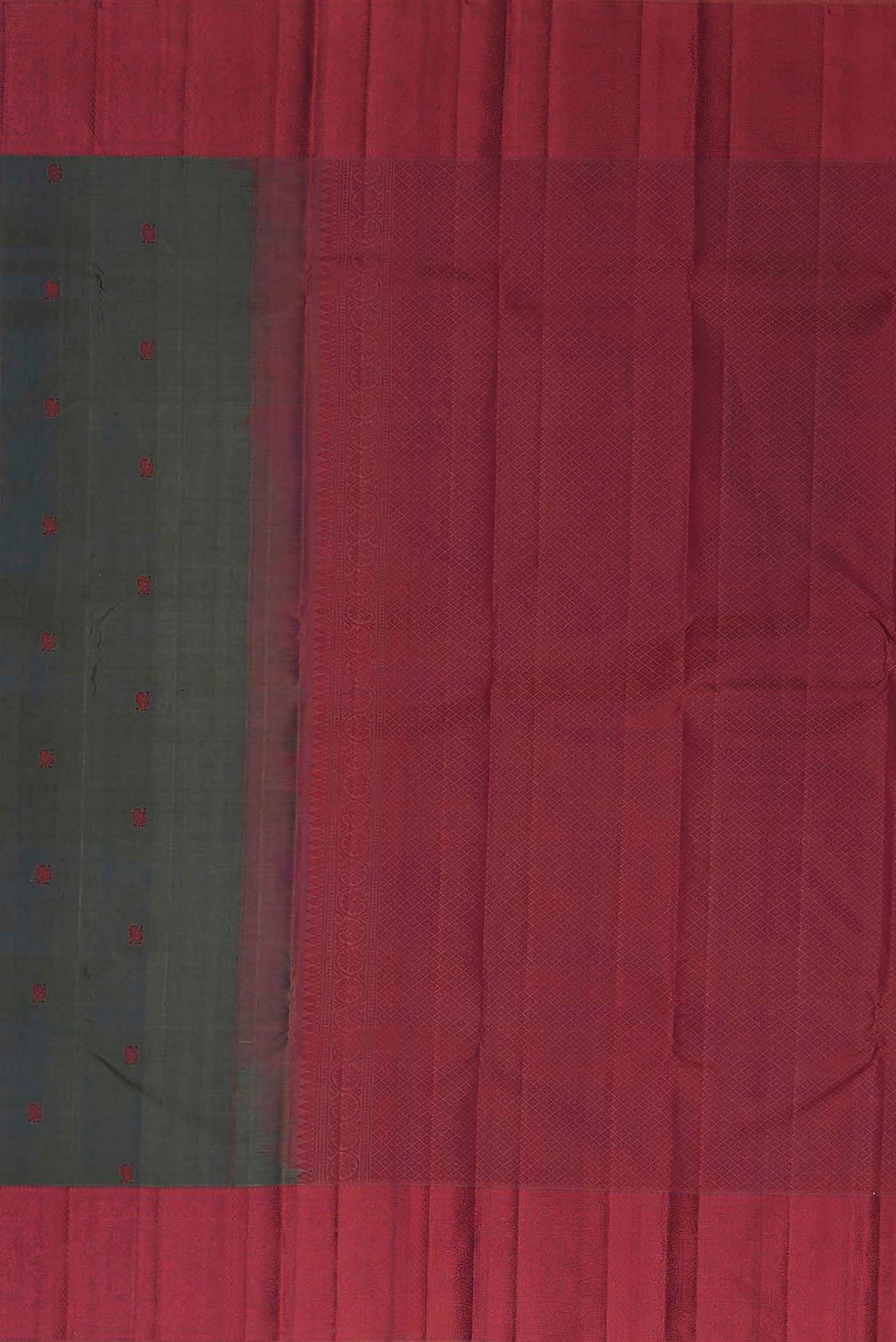 Blue Kanchipuram Silk Saree