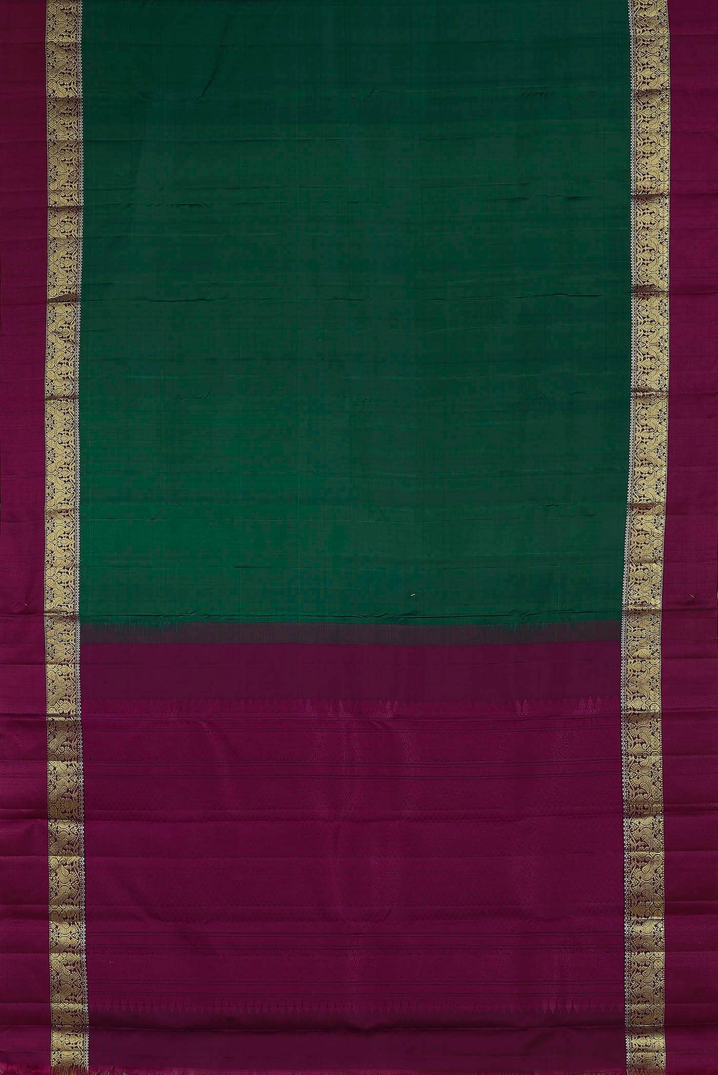 Green Kanchipuram Silk Saree