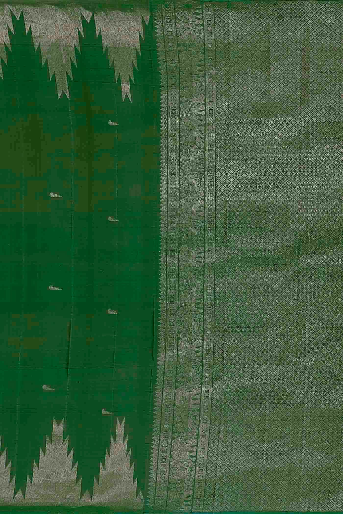 Green Kanchipuram Silk Saree