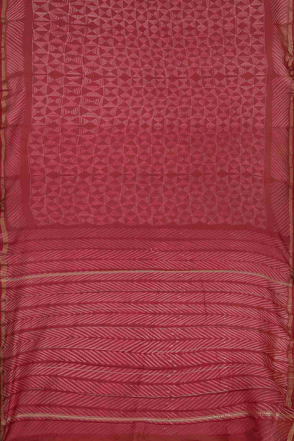 Pink Chanderi Silk Cotton Saree