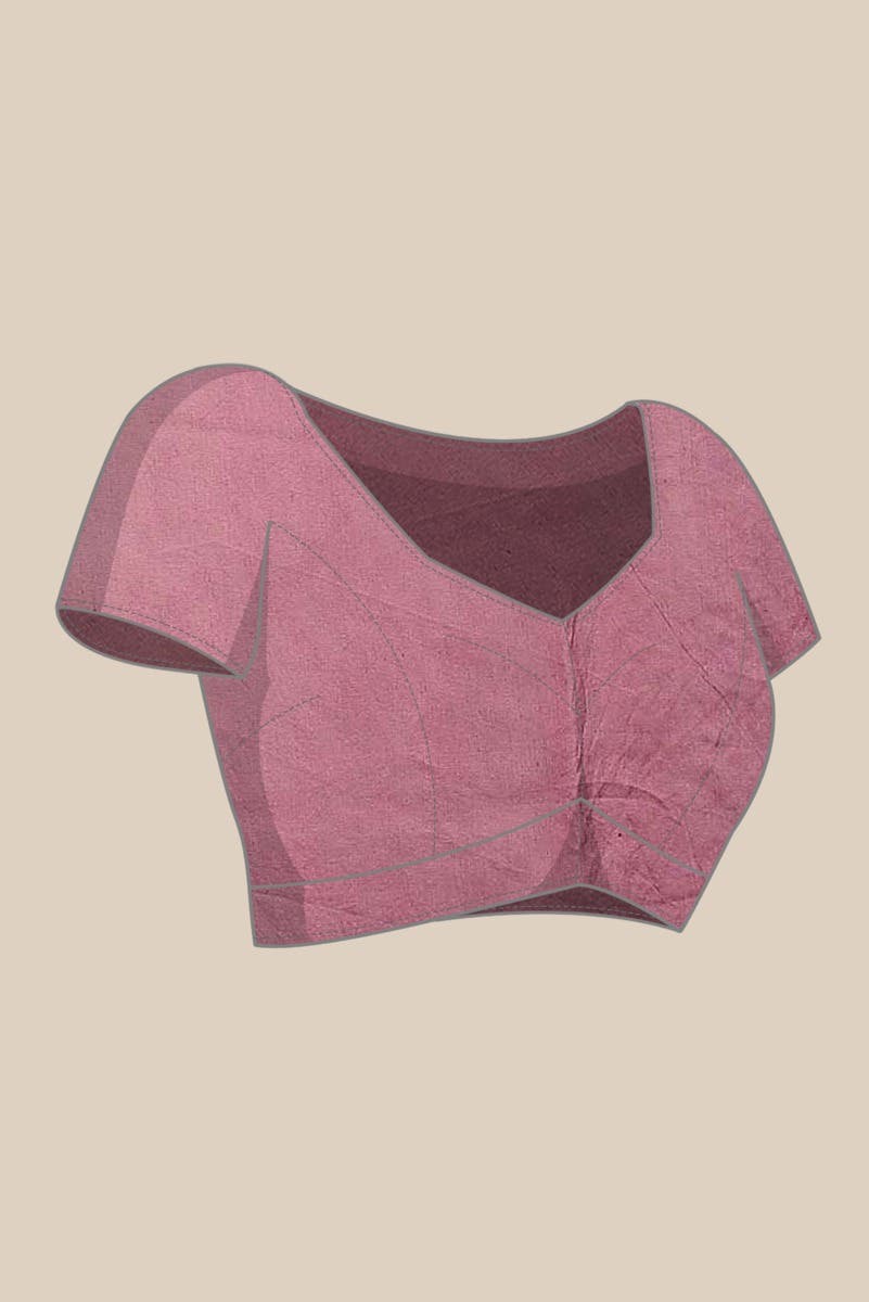 Pink Chanderi Silk Cotton Saree