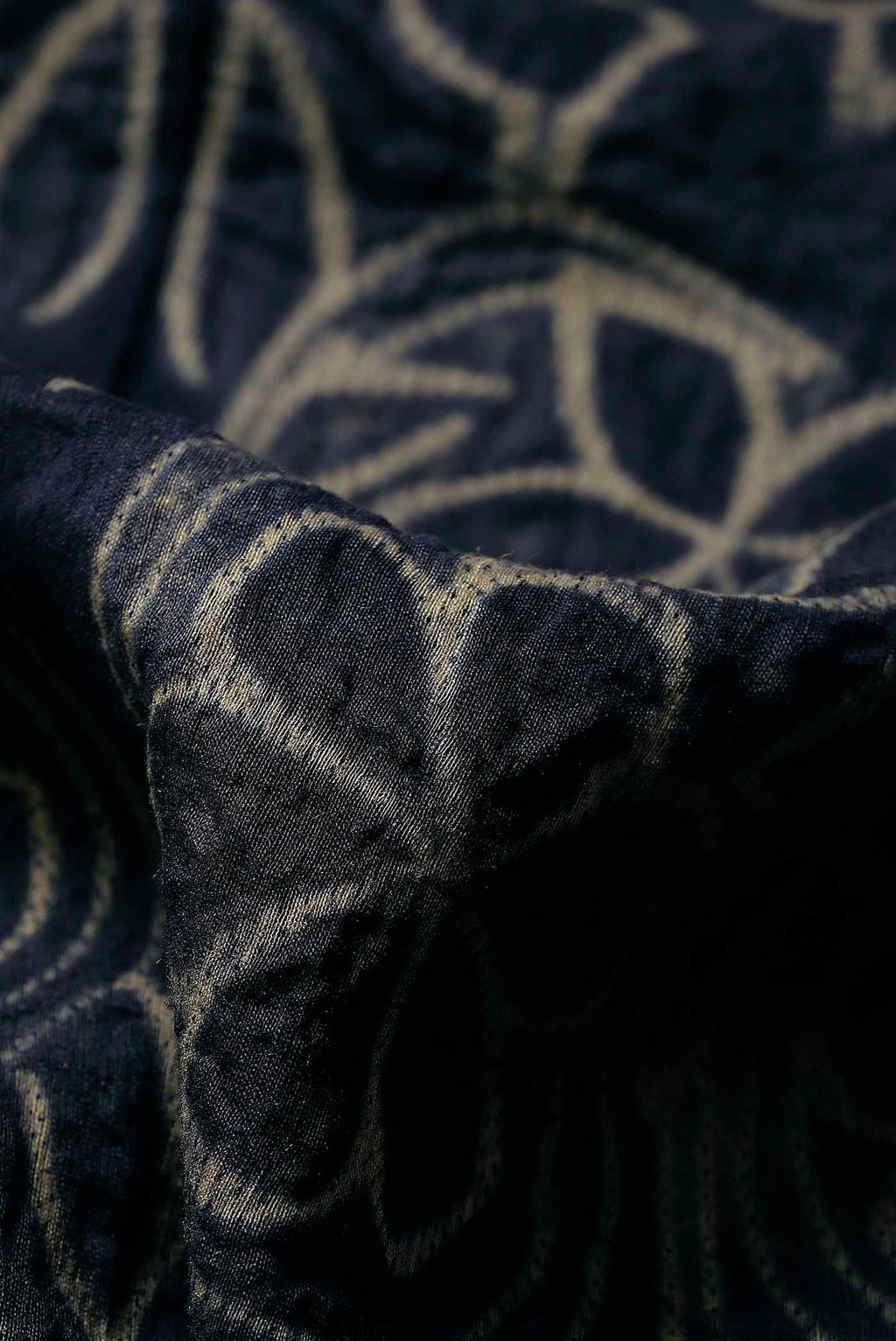 Black Tussar Silk Saree
