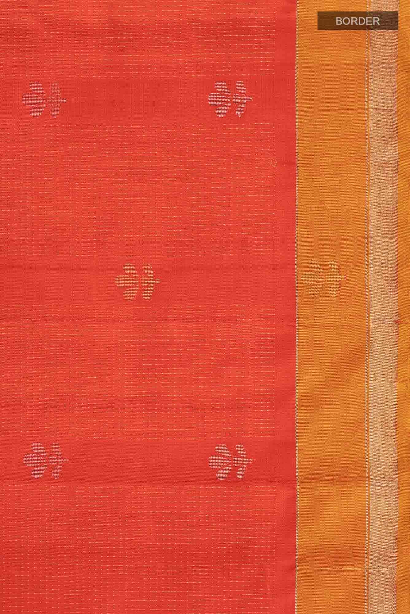 Deep Red Soft Silk Saree
