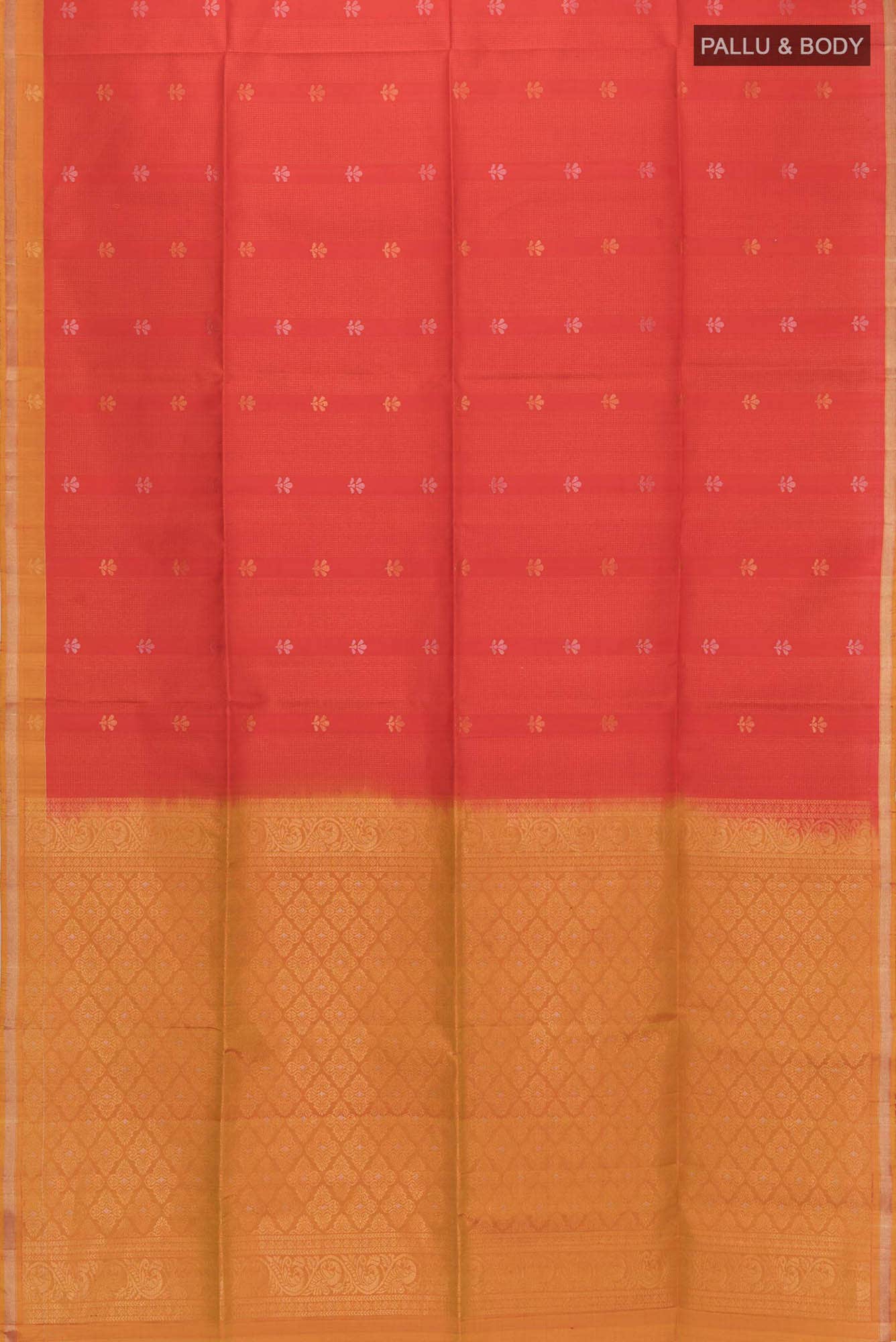Deep Red Soft Silk Saree