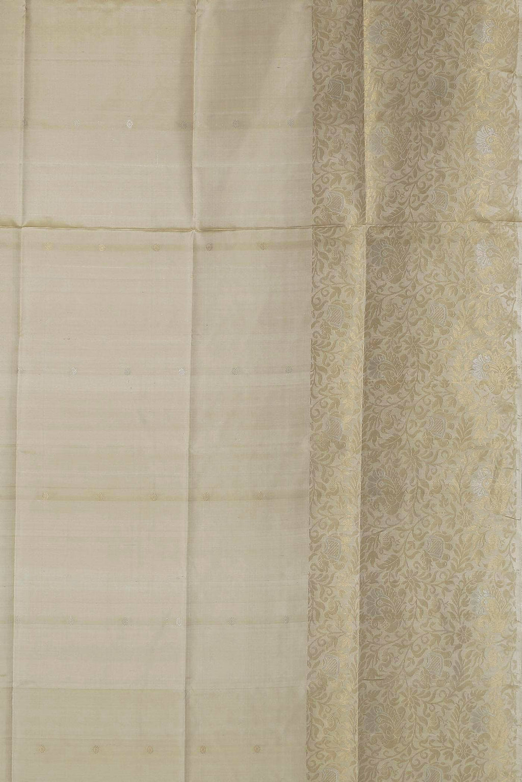 Beige Soft Silk Saree