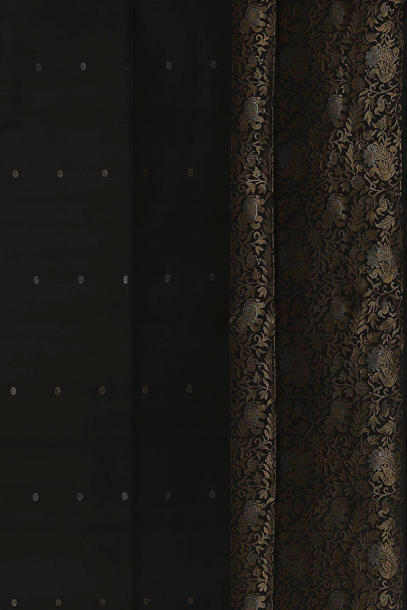 Black Soft Silk Saree