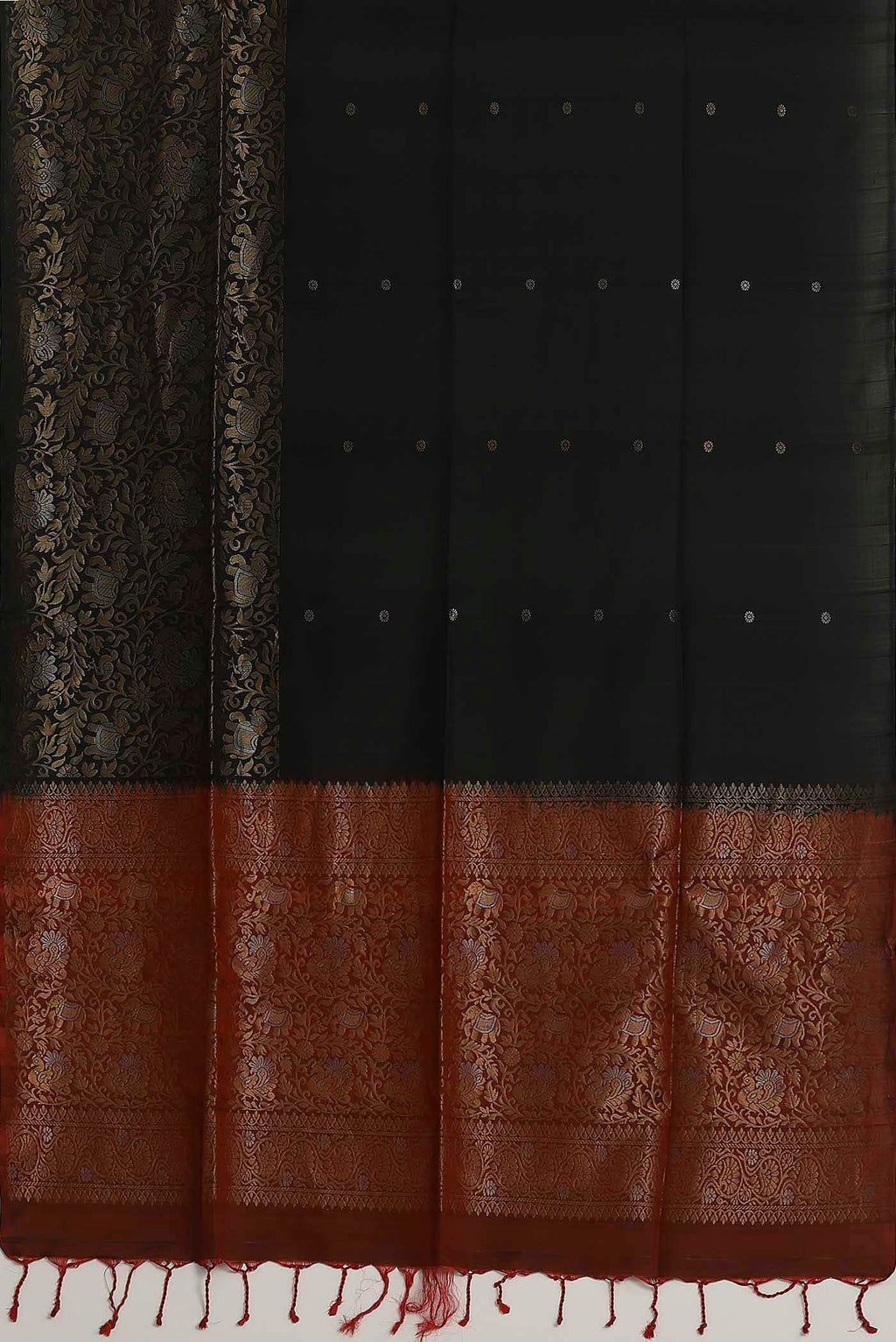 Black Soft Silk Saree