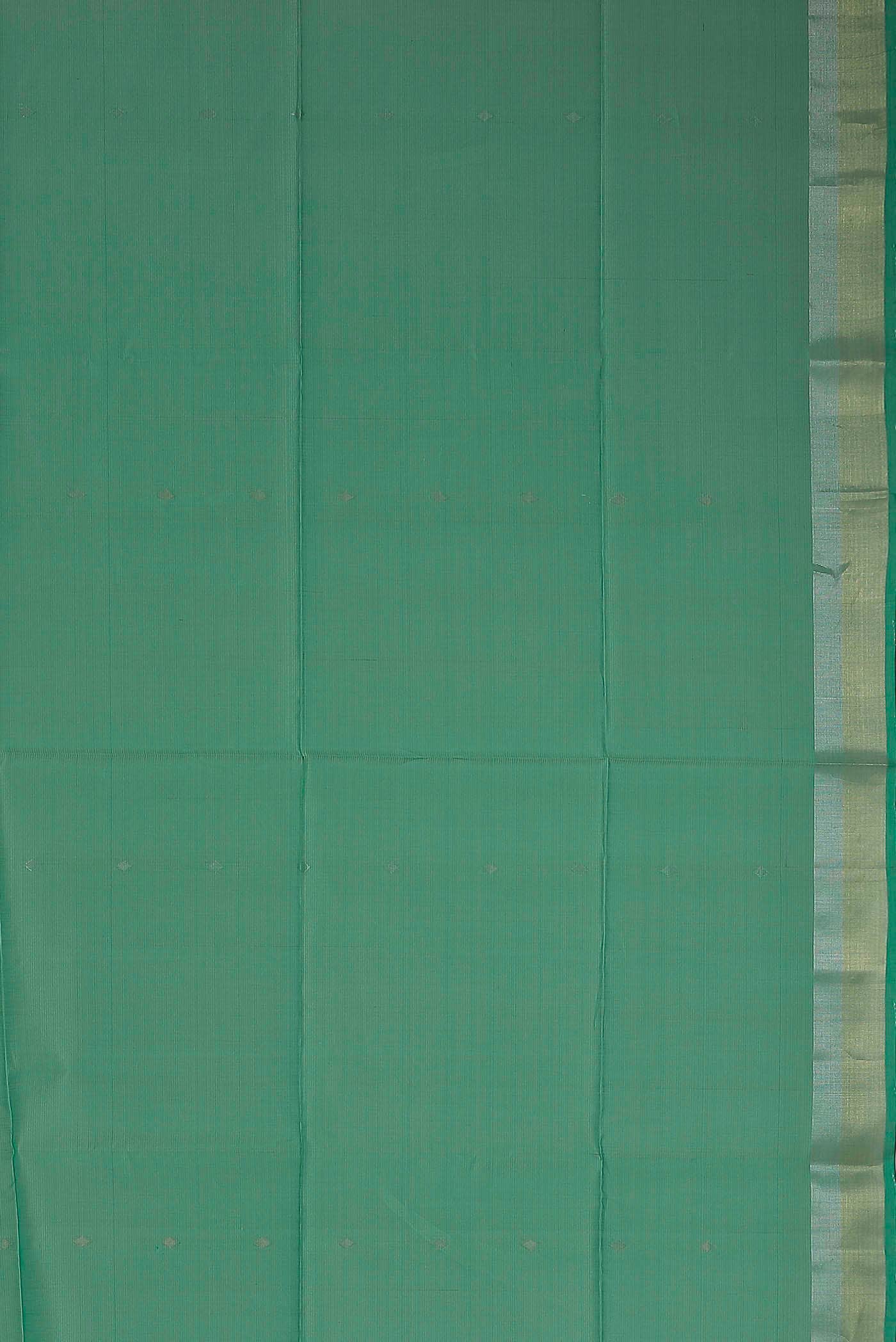 Green Kora Cotton Saree