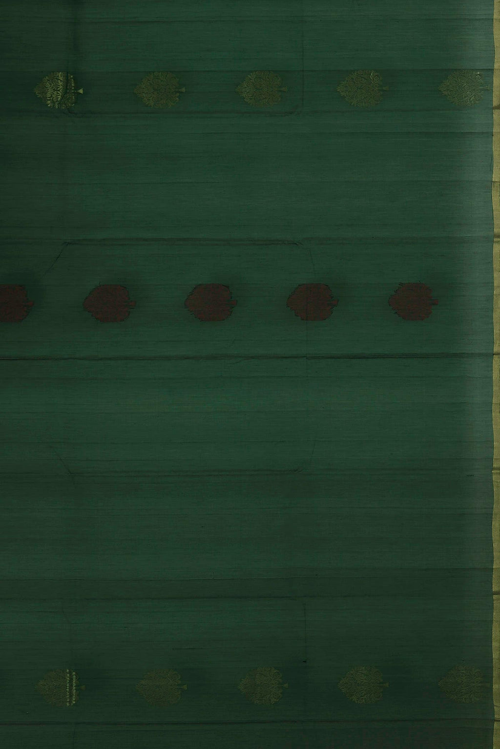 Green Silk Cotton Saree