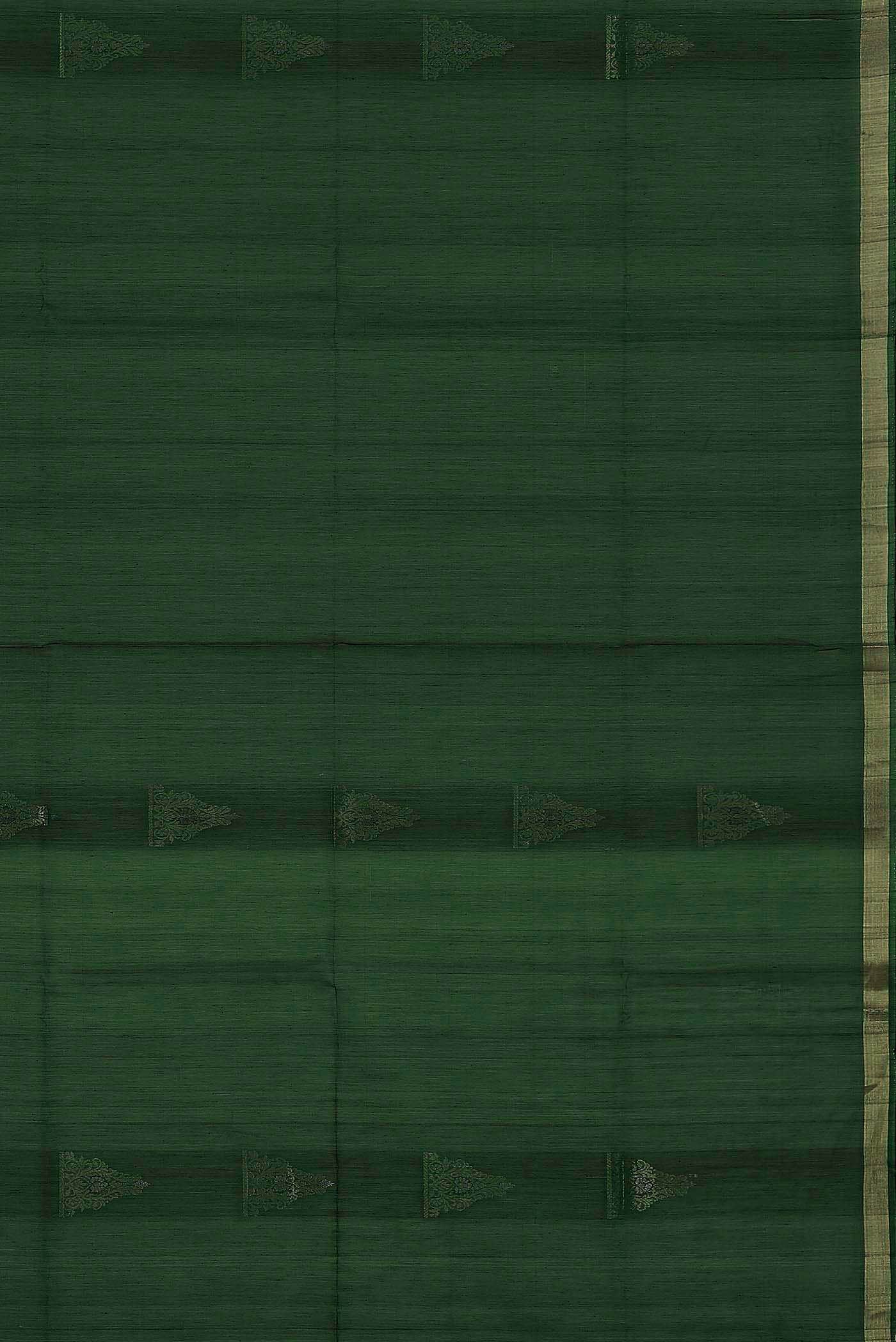 Green Silk Cotton Saree