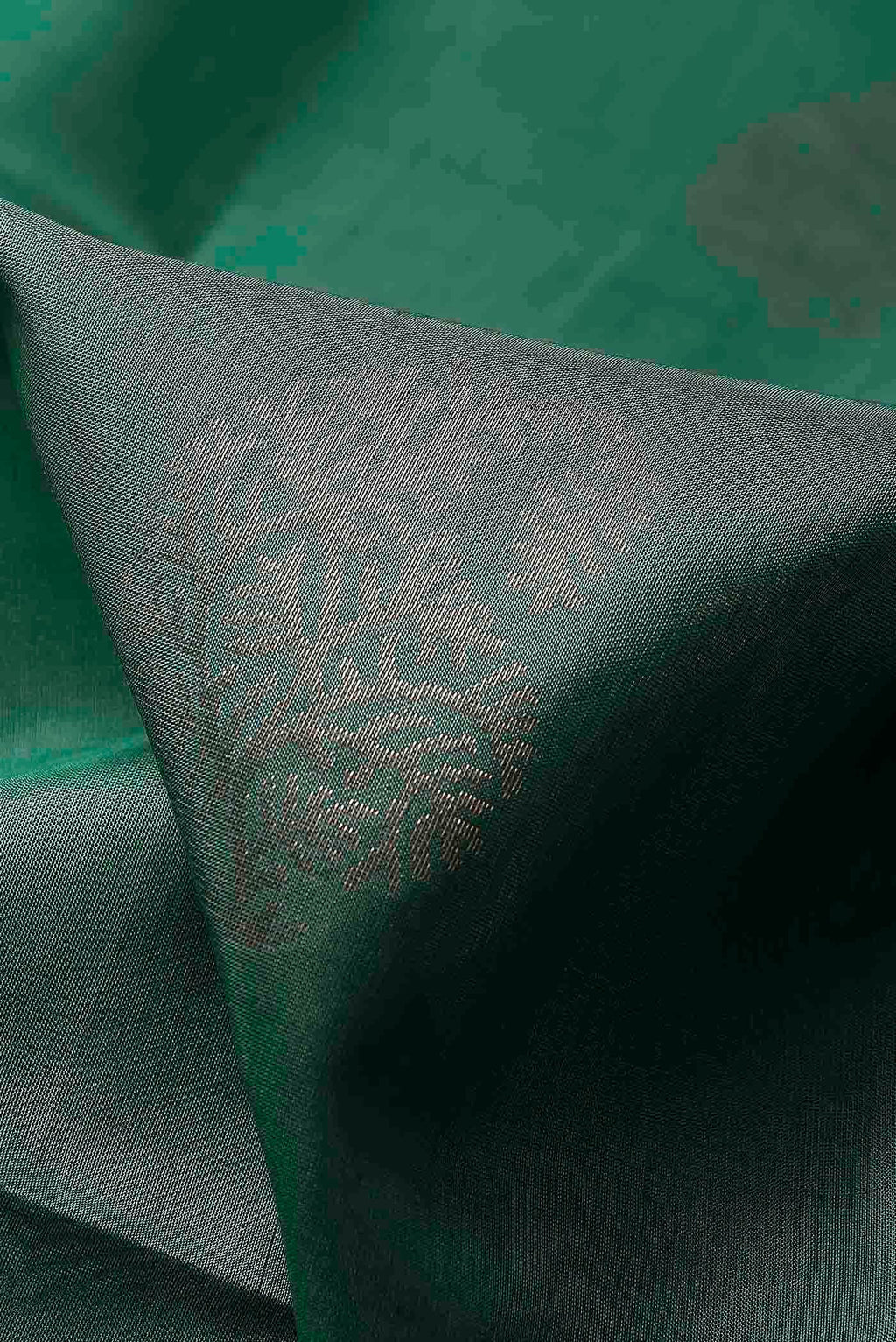 Green Silk Cotton Saree