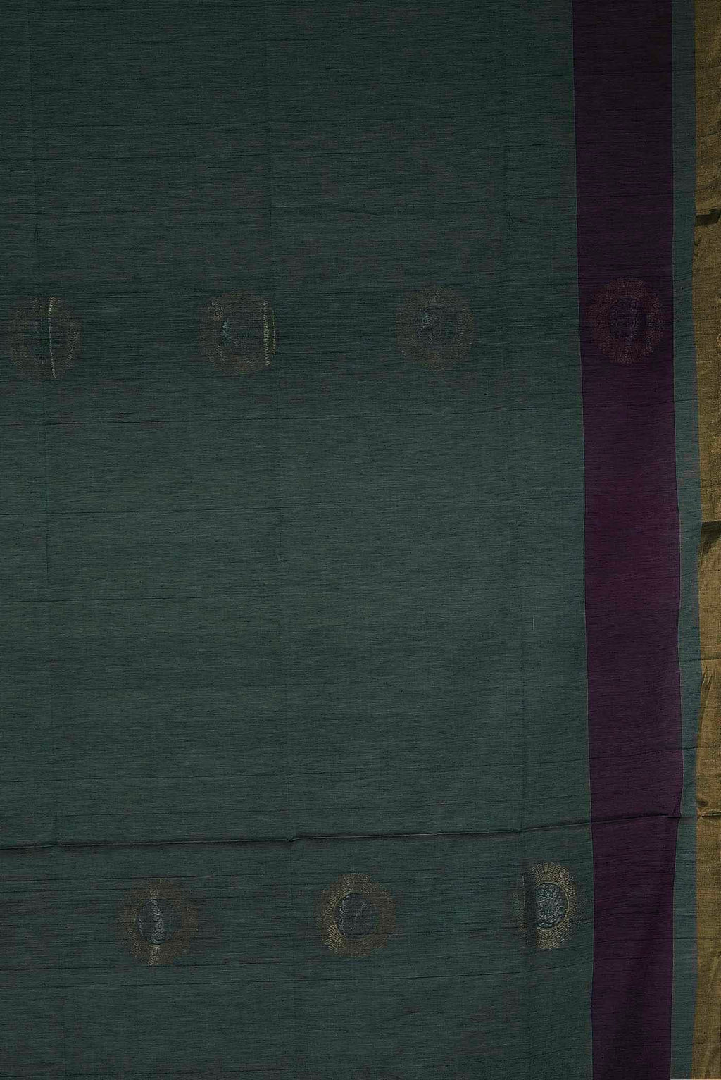 Grey Silk Cotton Saree