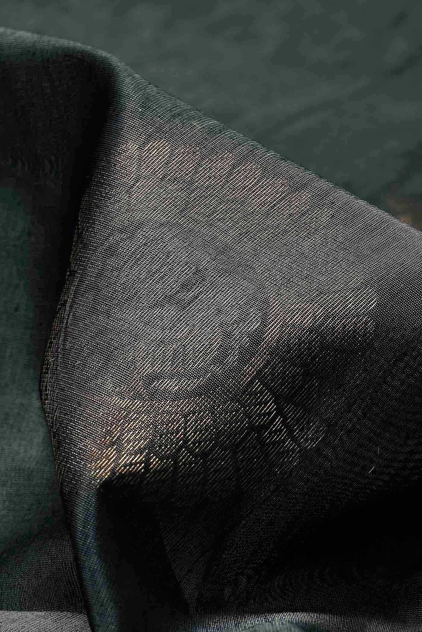 Grey Silk Cotton Saree