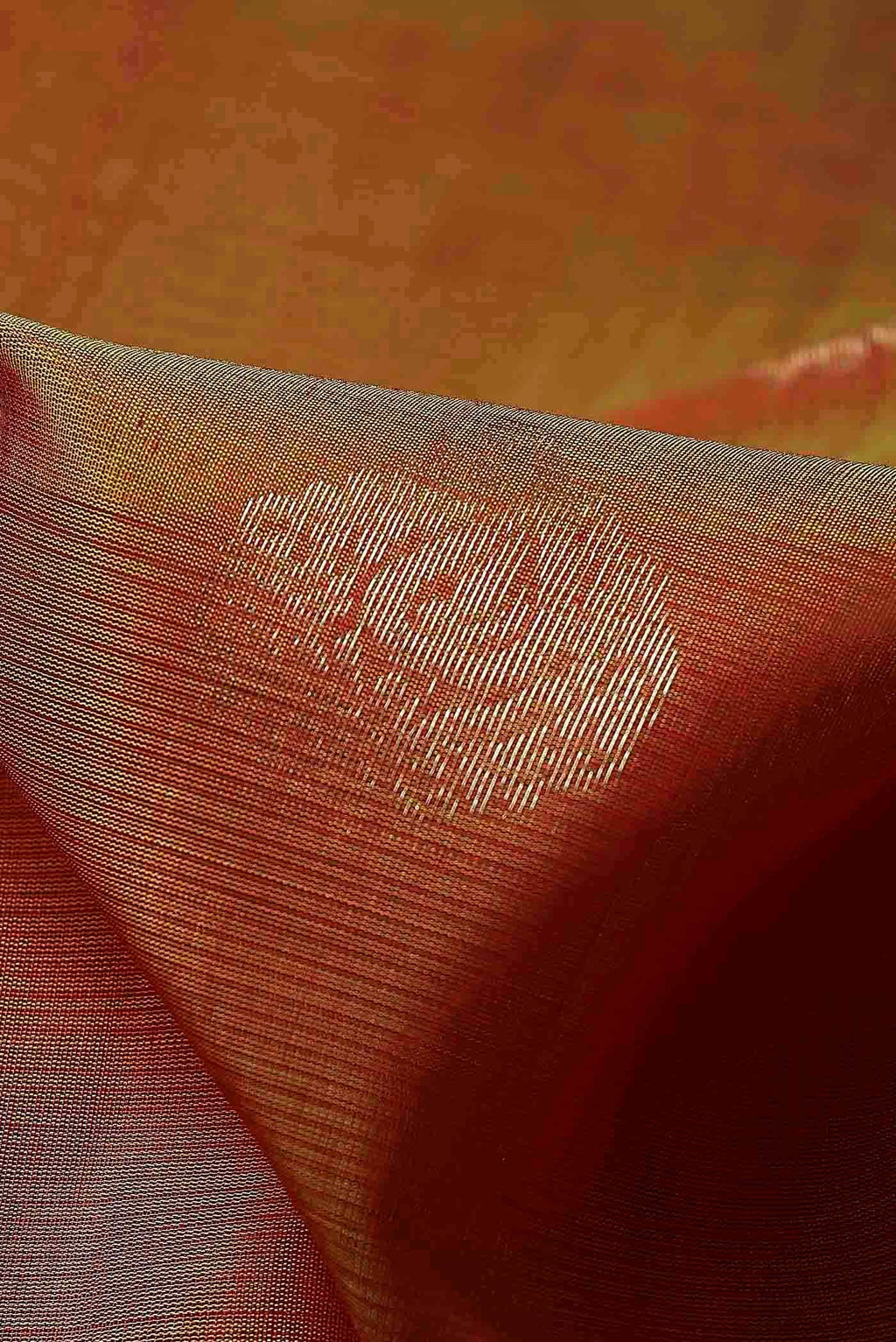 Mustard Silk Cotton Saree