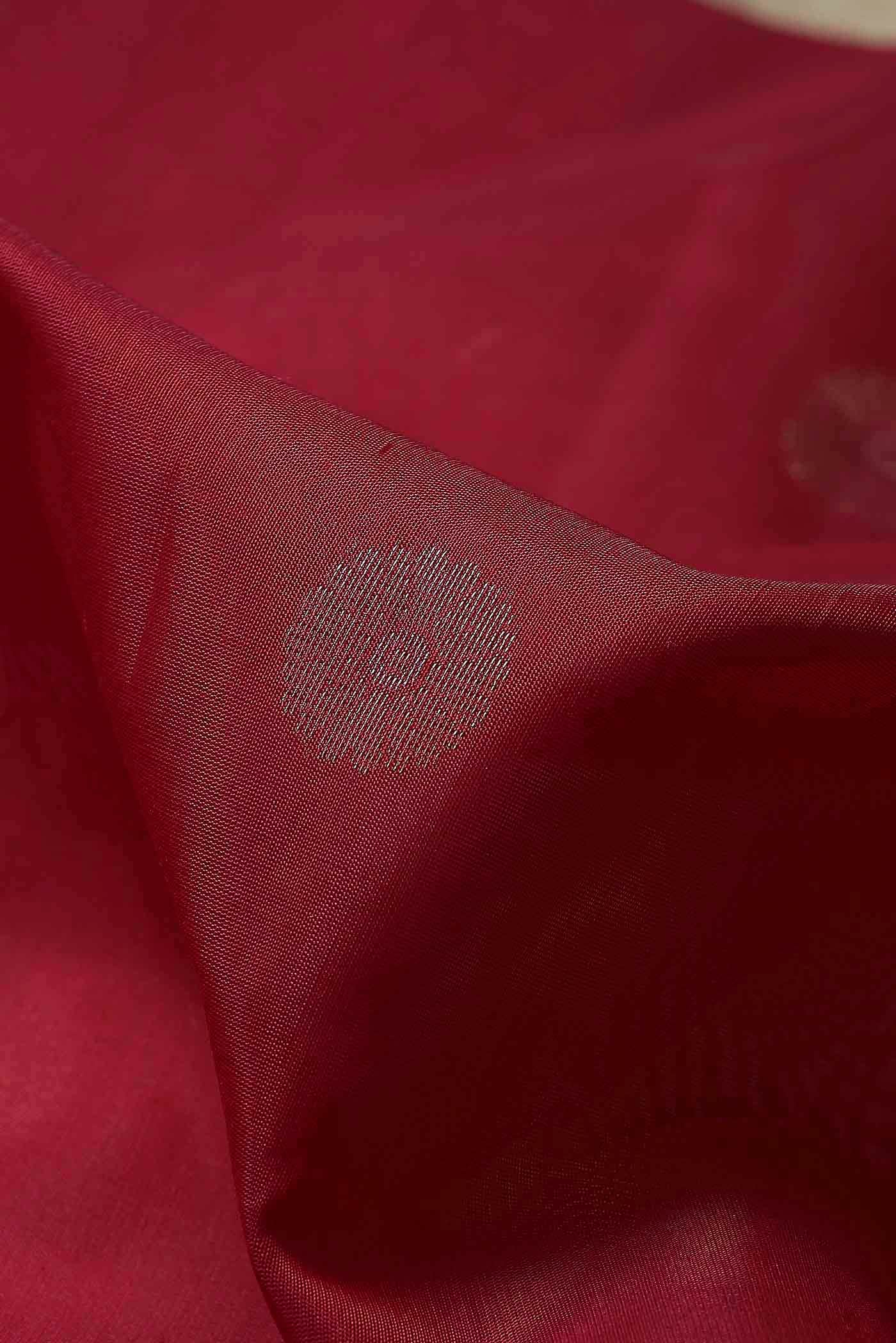 Red Silk Cotton Saree