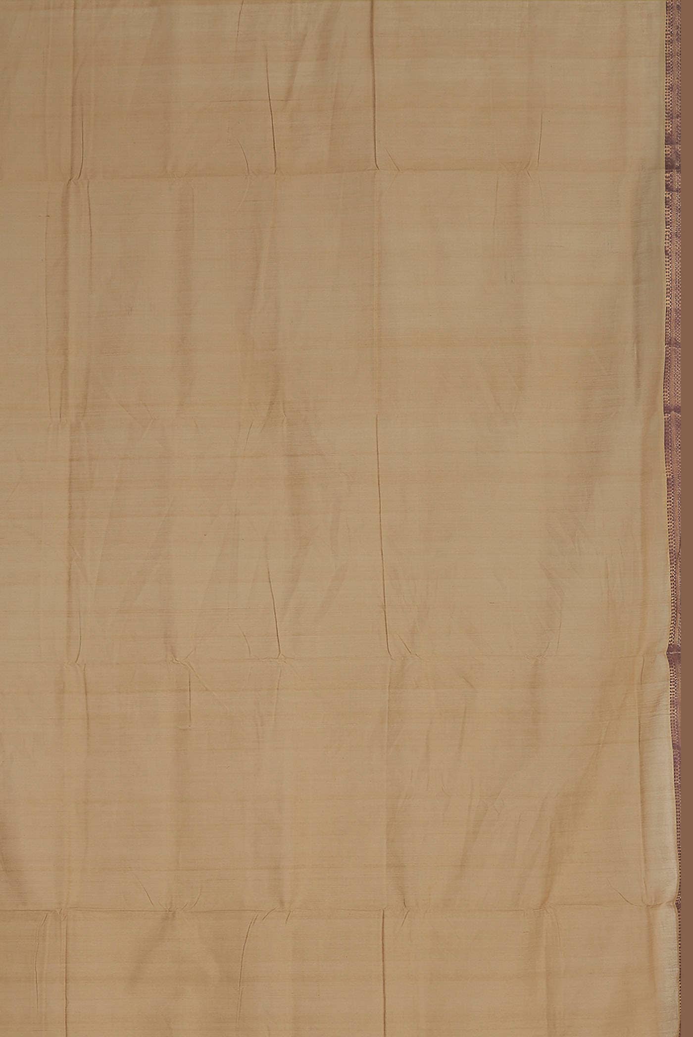 Beige Mangalagiri Cotton Saree