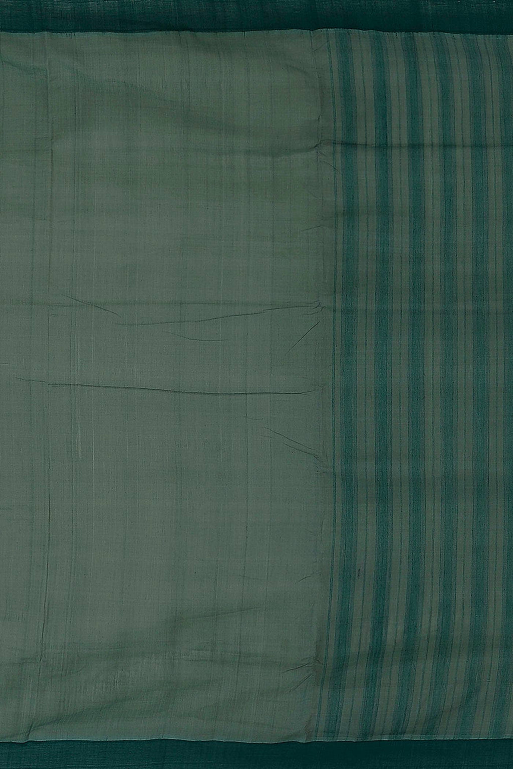 Green Cotton Saree