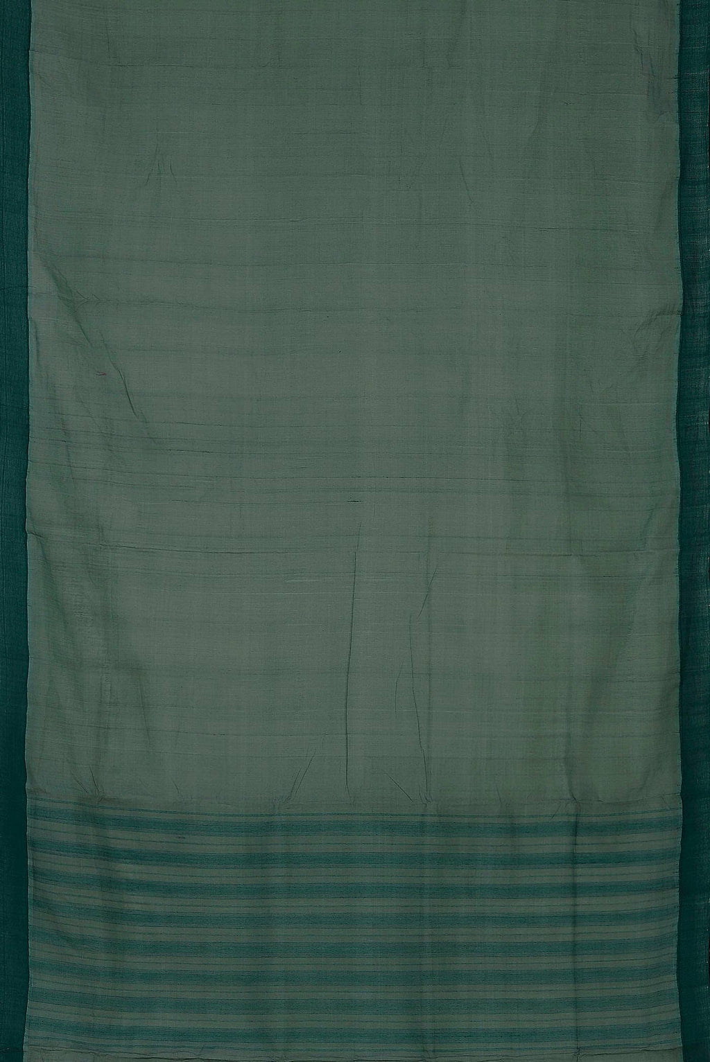 Green Cotton Saree