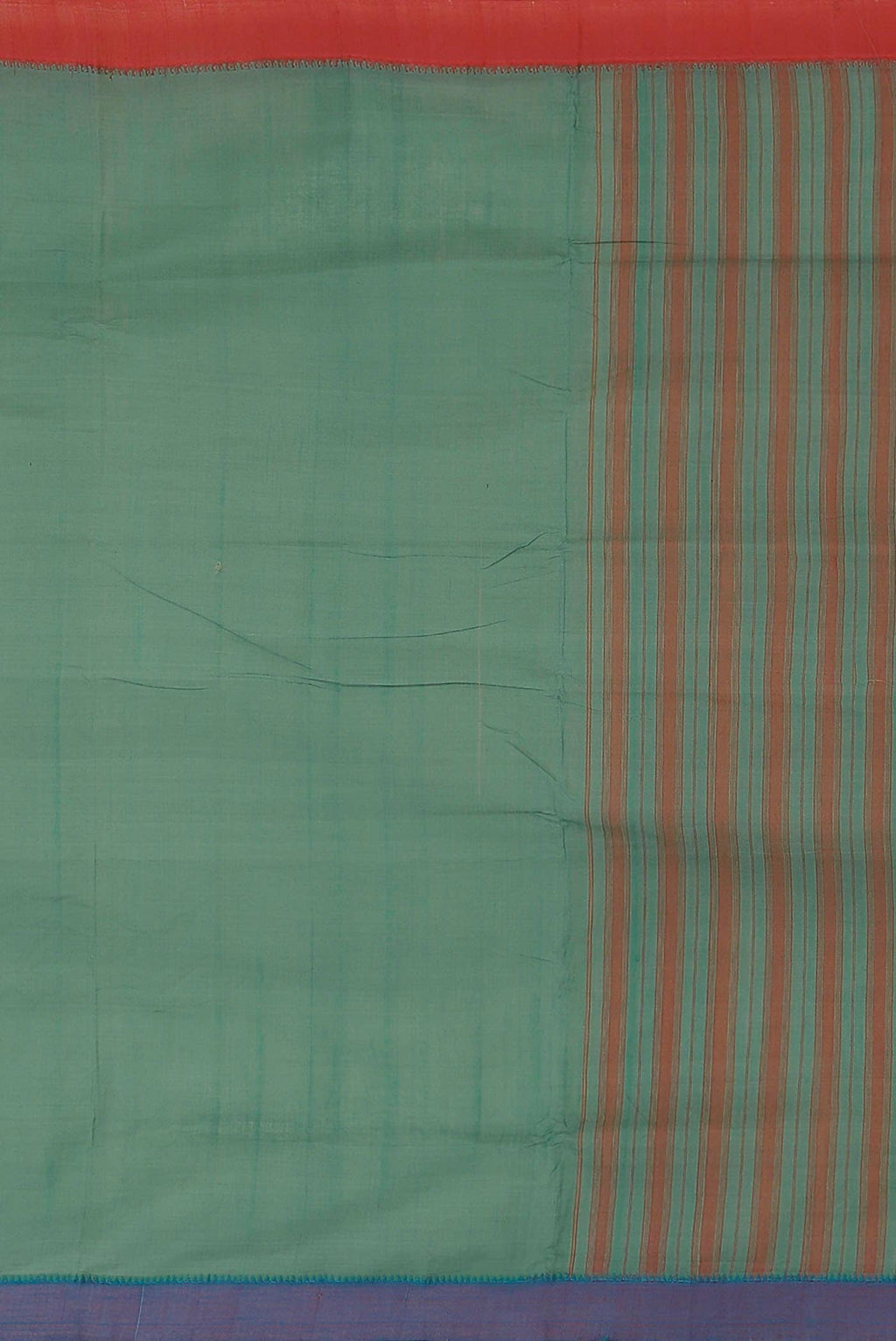 Green Cotton Saree