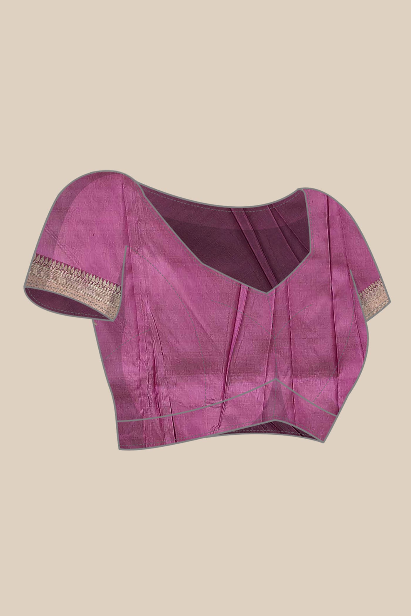 Gold Banarasi Katan Silk Saree