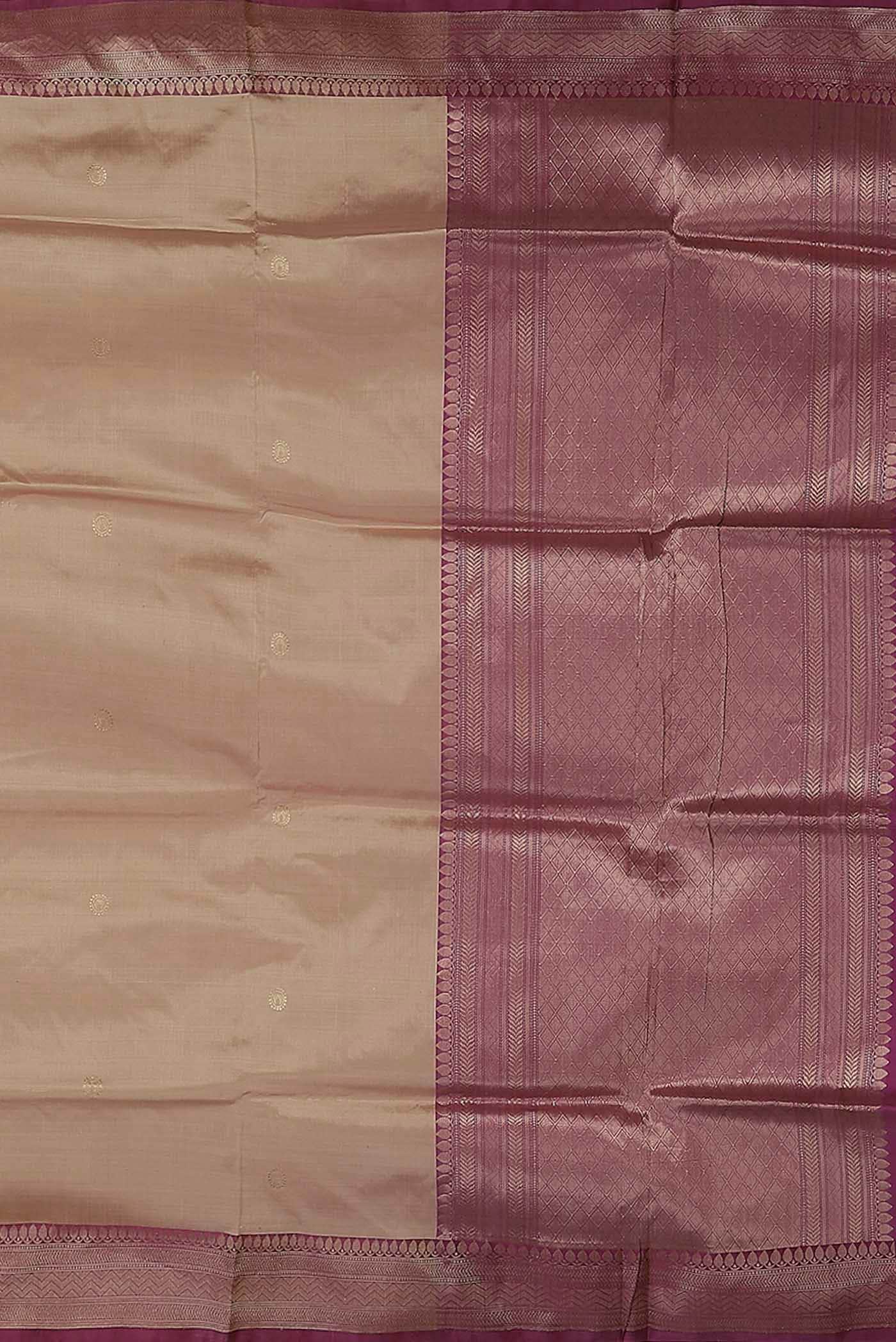 Gold Banarasi Katan Silk Saree