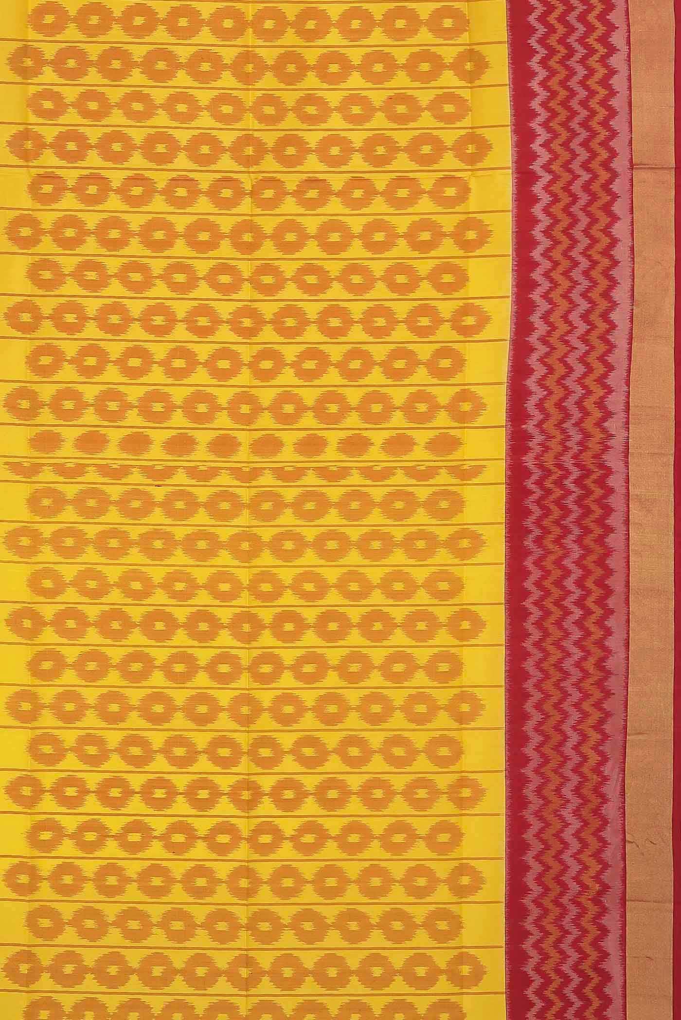 Yellow Soft Silk Saree