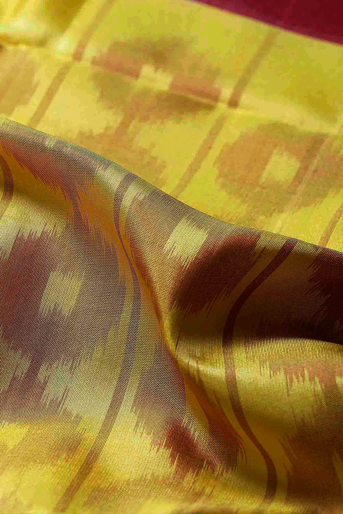 Yellow Soft Silk Saree